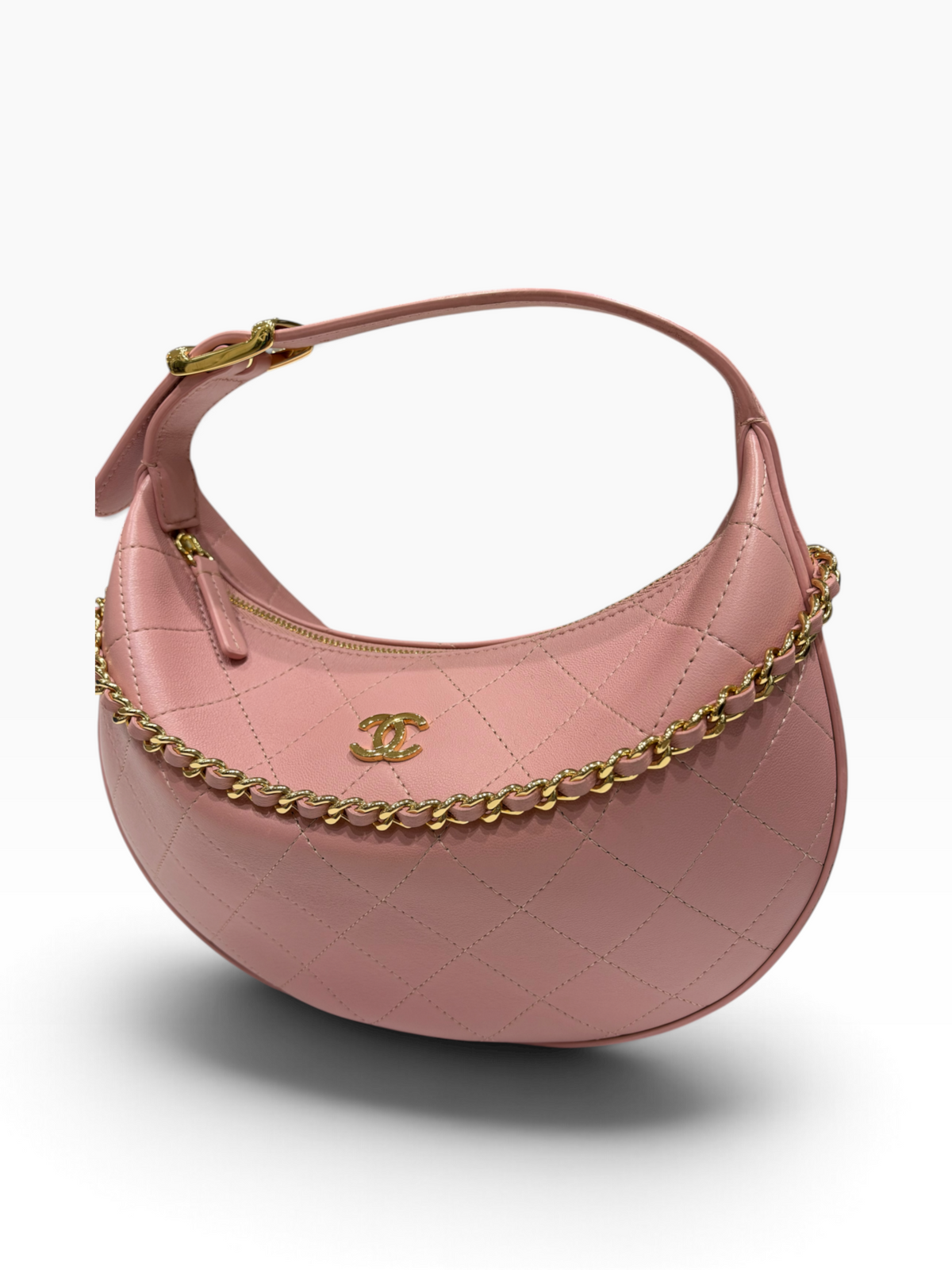 Chanel - Sac Hobo rose