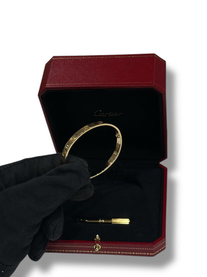 Cartier - Bracelet Love classique or jaune T17