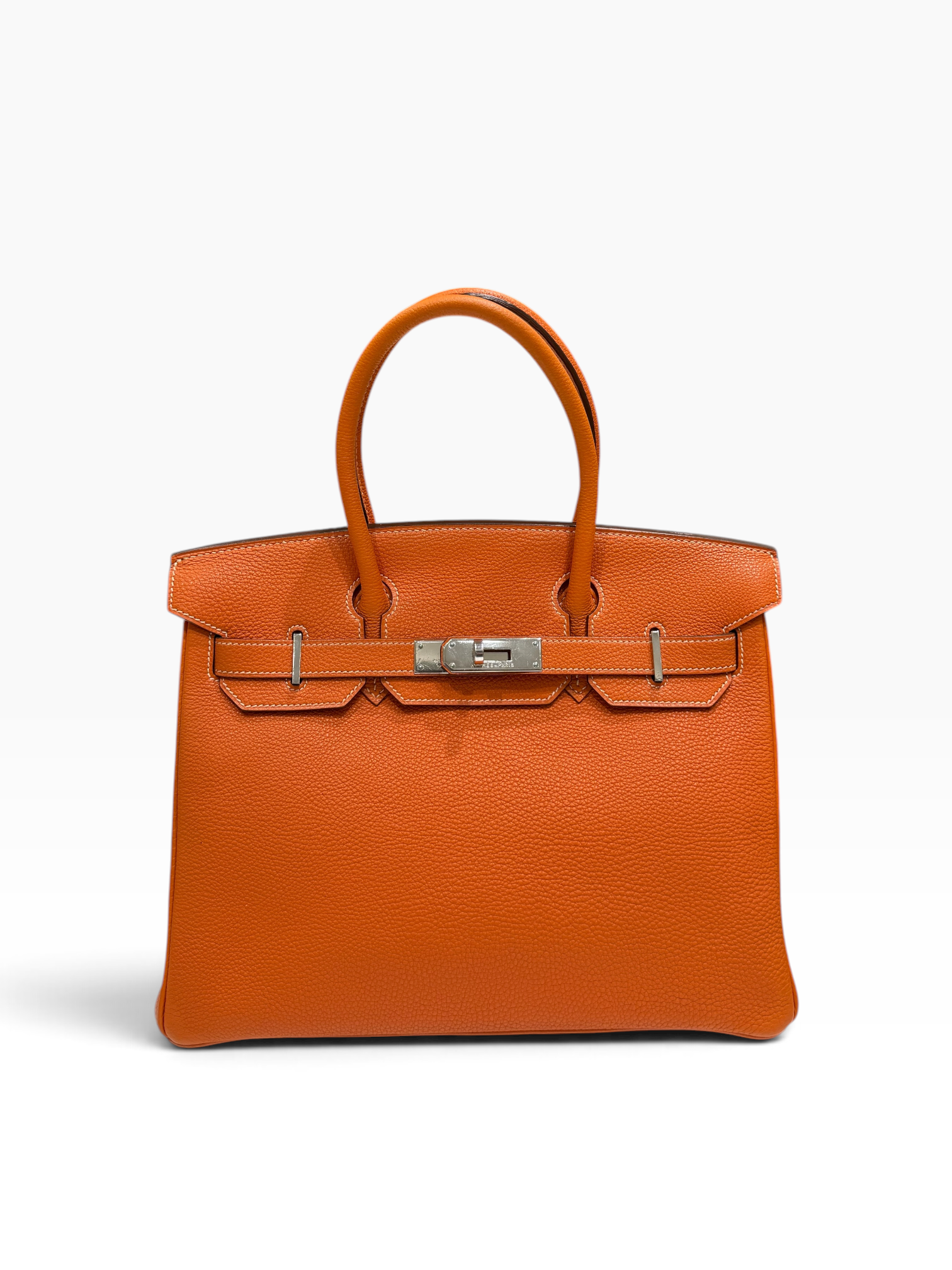 Hermès - Sac Birkin 30 Orange Togo