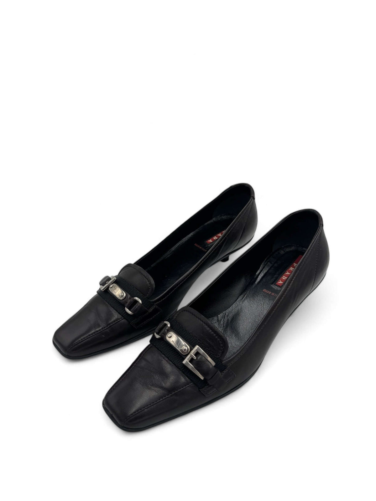 Prada - Heeled loafers size 37