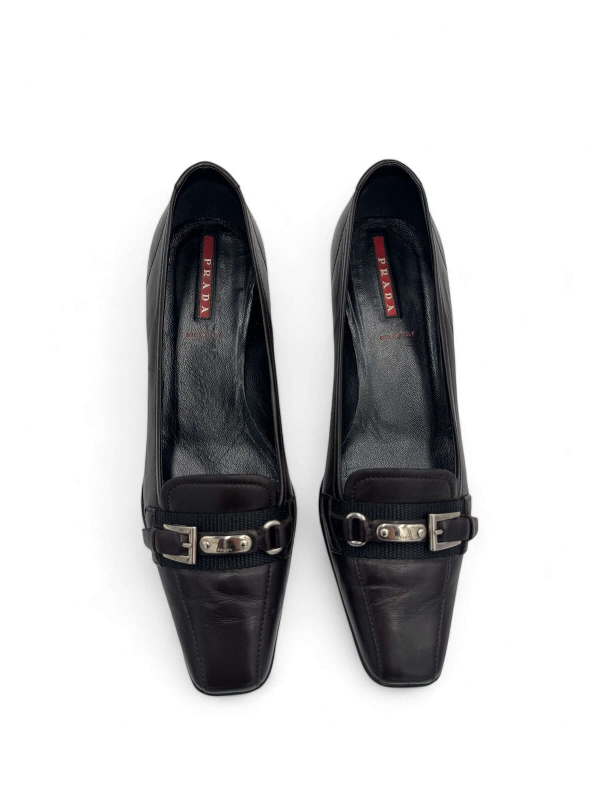 Prada - Heeled loafers size 37