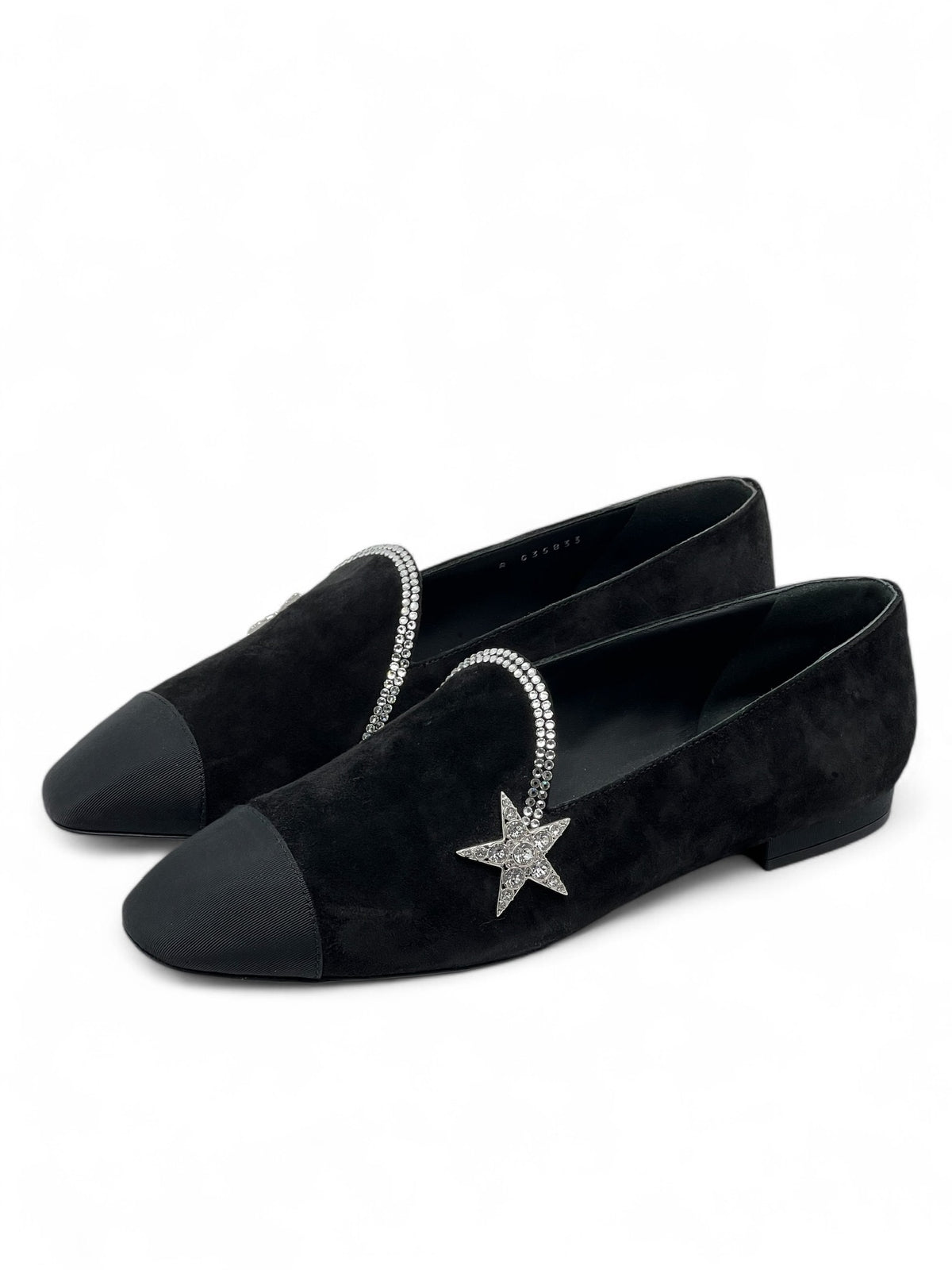 Chanel – Slipper en daim T39