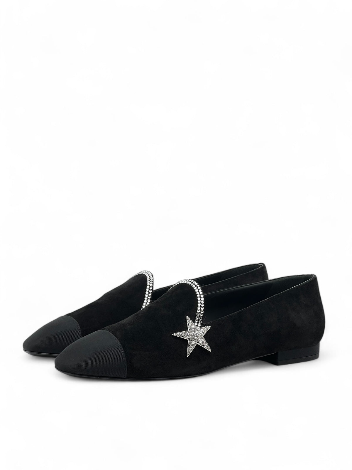 Chanel – Slipper en daim T39