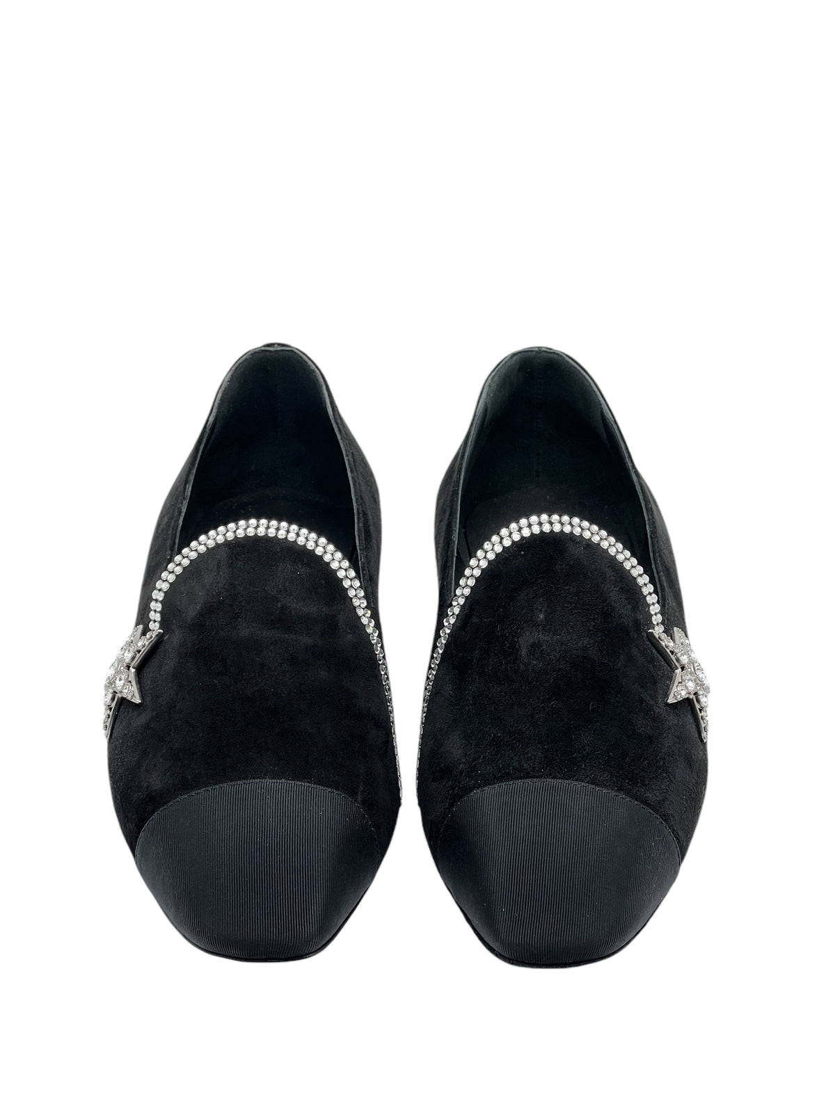 Chanel – Slipper en daim T39