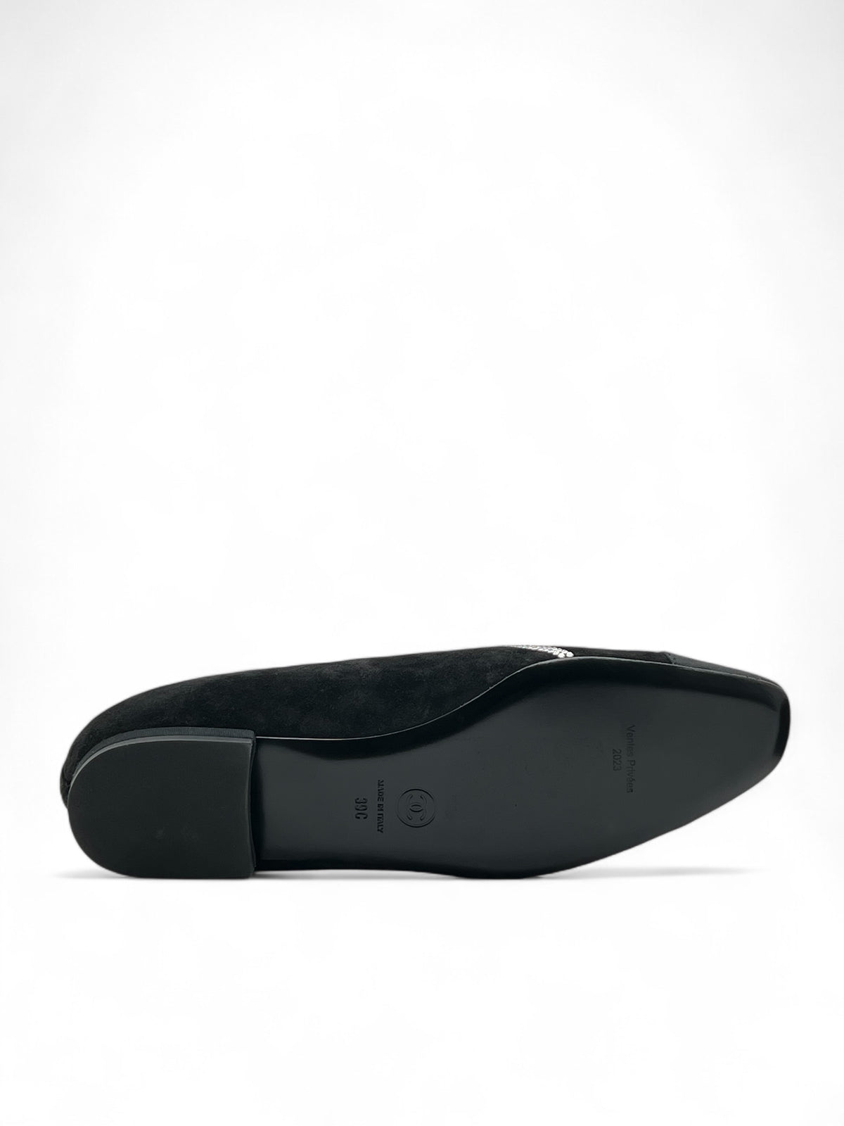 Chanel – Slipper en daim T39