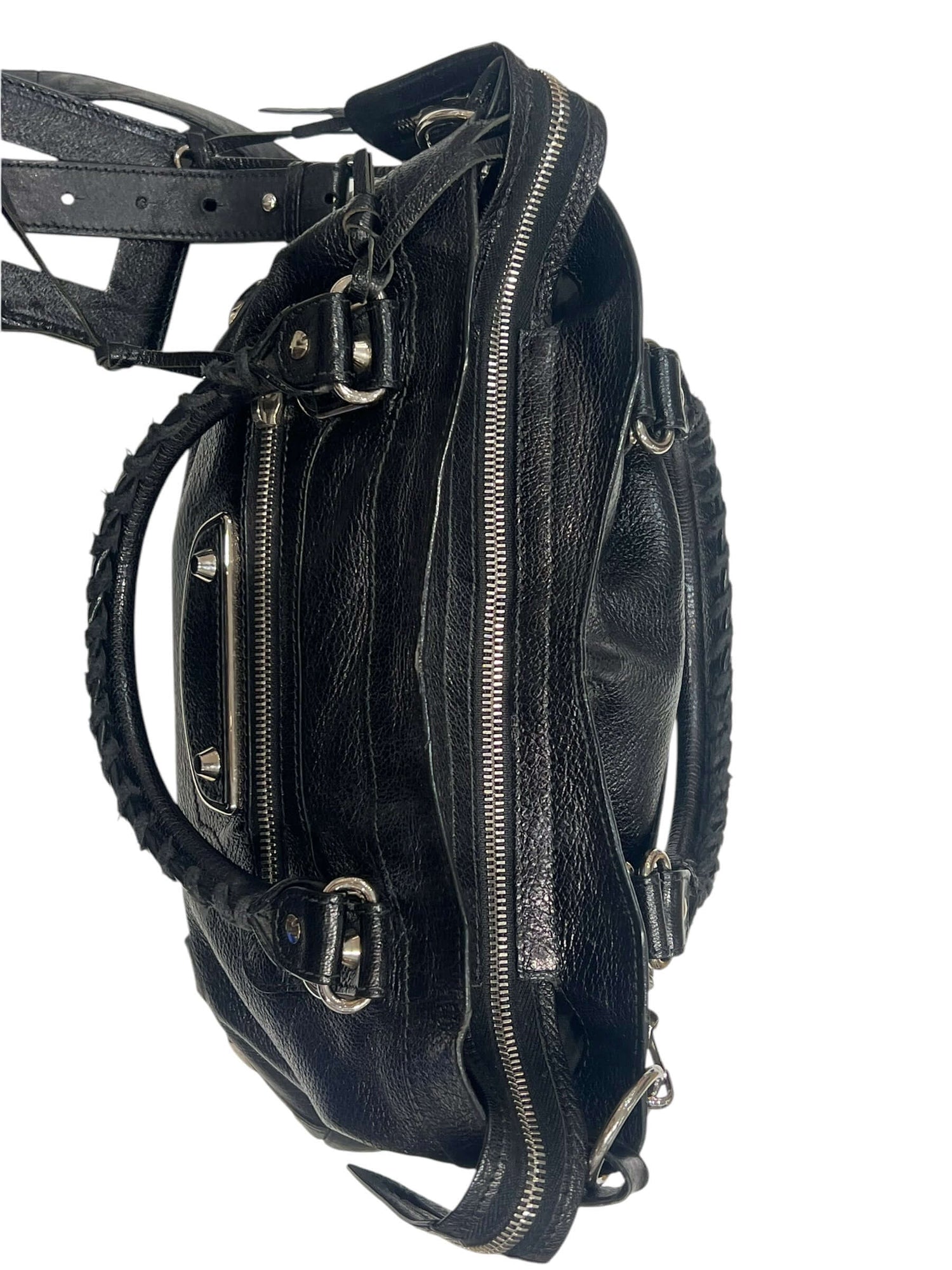 BALENCIAGA - sac city cuir noir