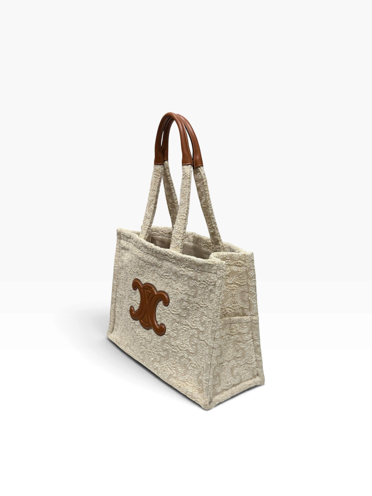 Céline - tote bag Thais en laine brodée