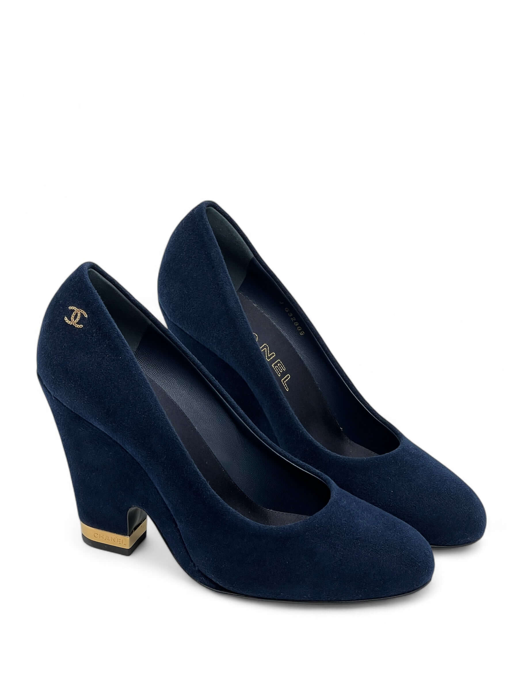 Chanel - Escarpins compensés T40
