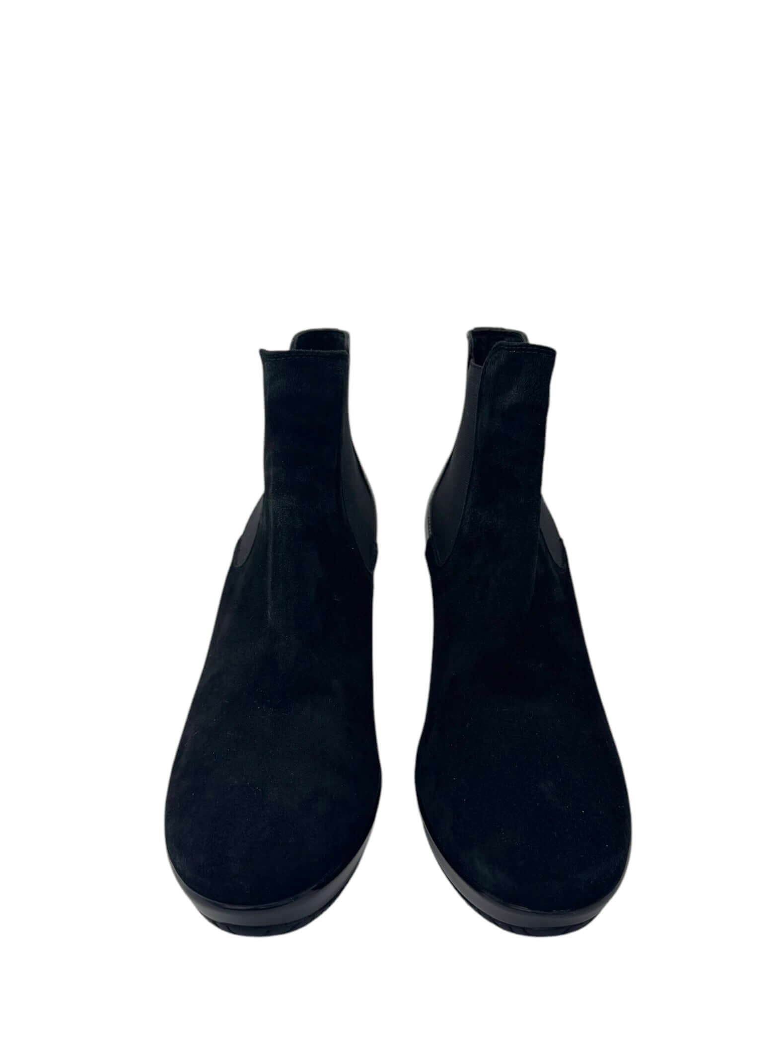 Hogan - Black Ankle Boots Size 37.5