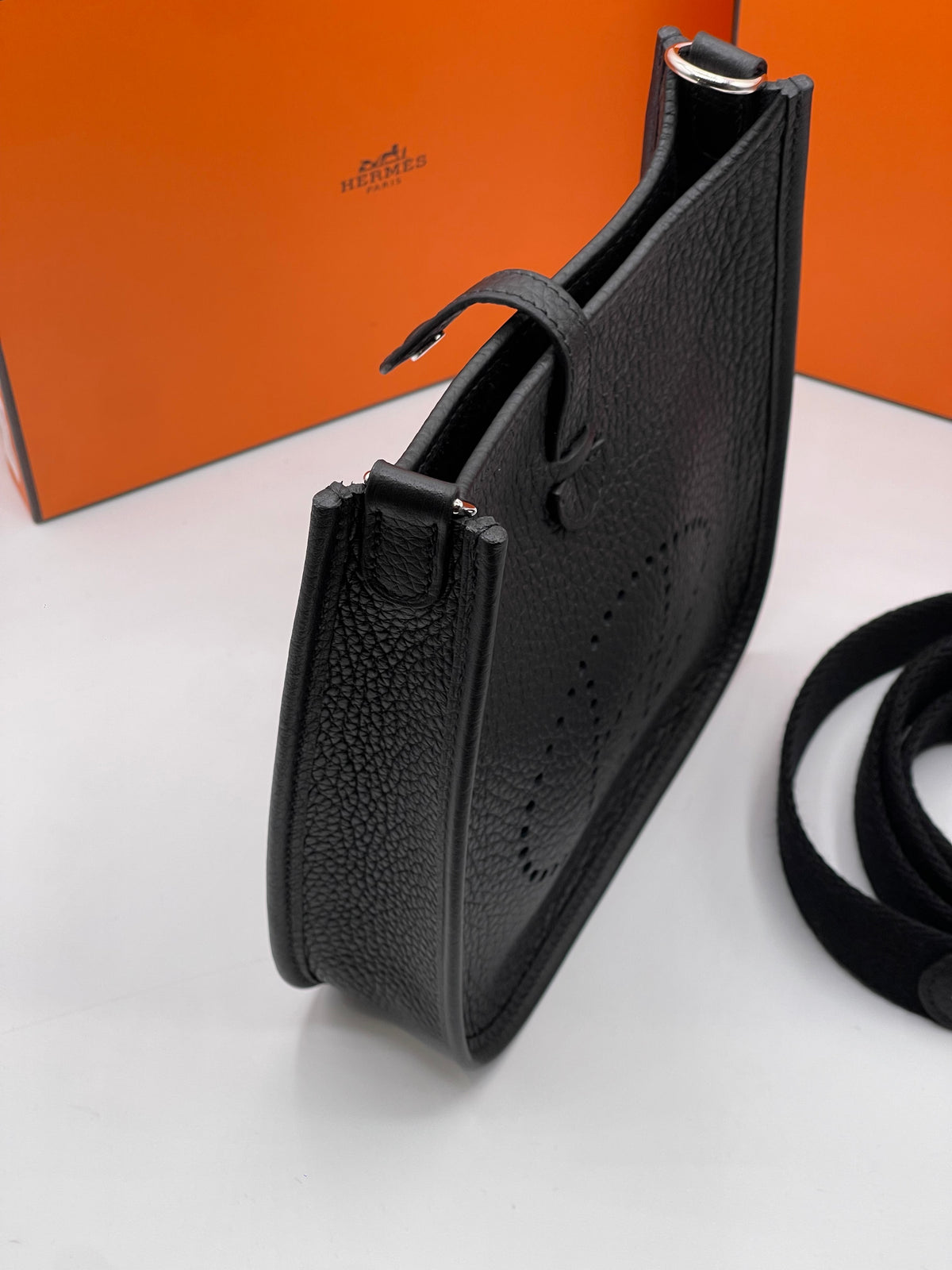 Hermès - Borsa Evelyne 16 nera