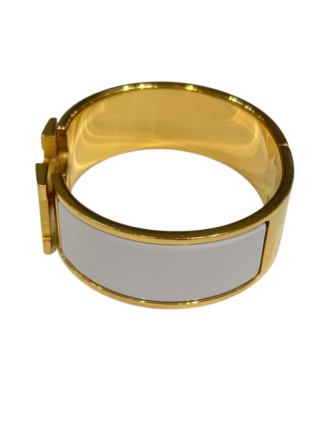 Hermès - clic clac blanc