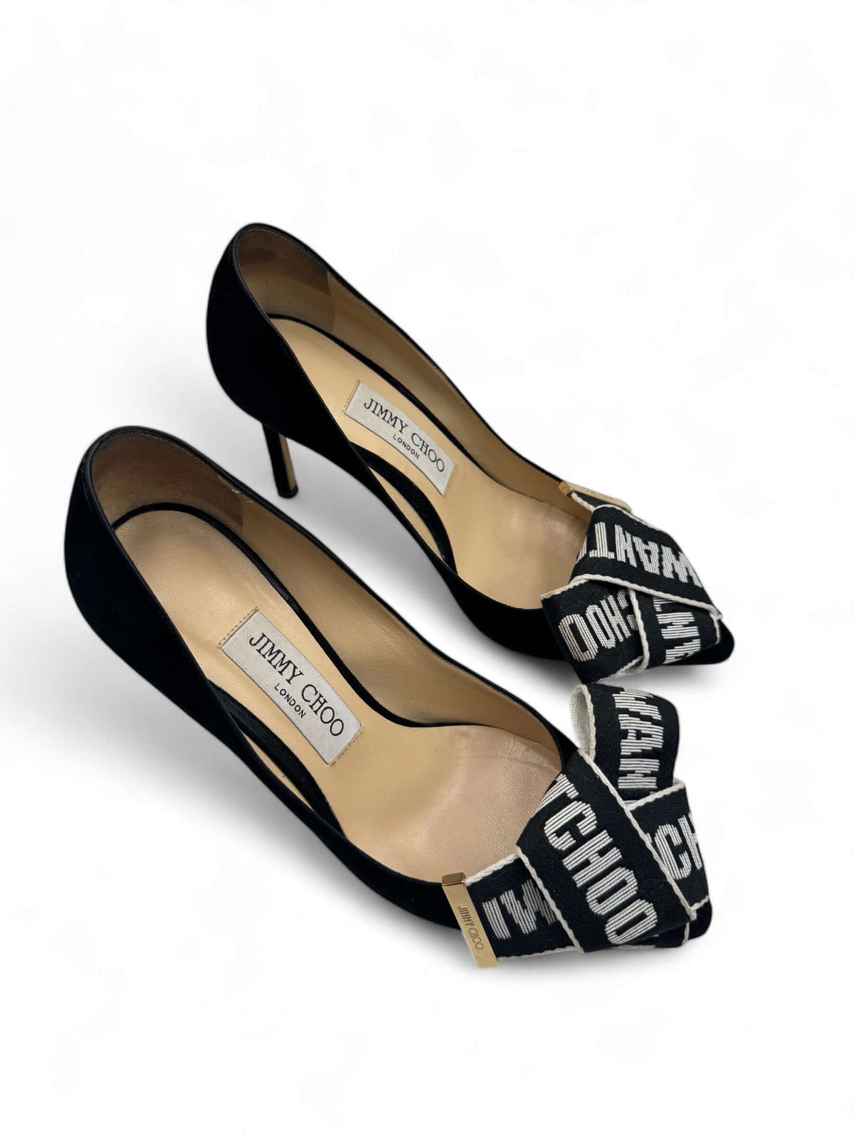 Jimmy Choo - Décolleté nere con fiocco