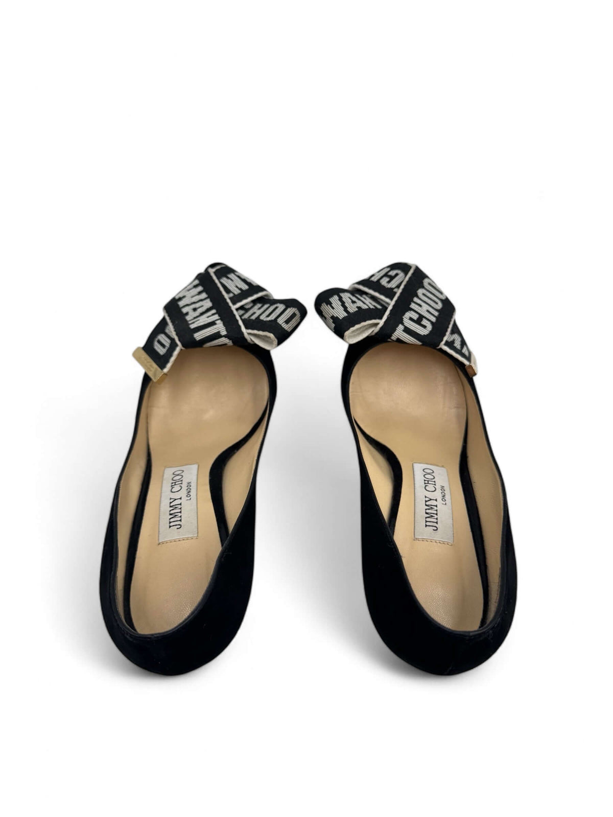 Jimmy Choo - Décolleté nere con fiocco