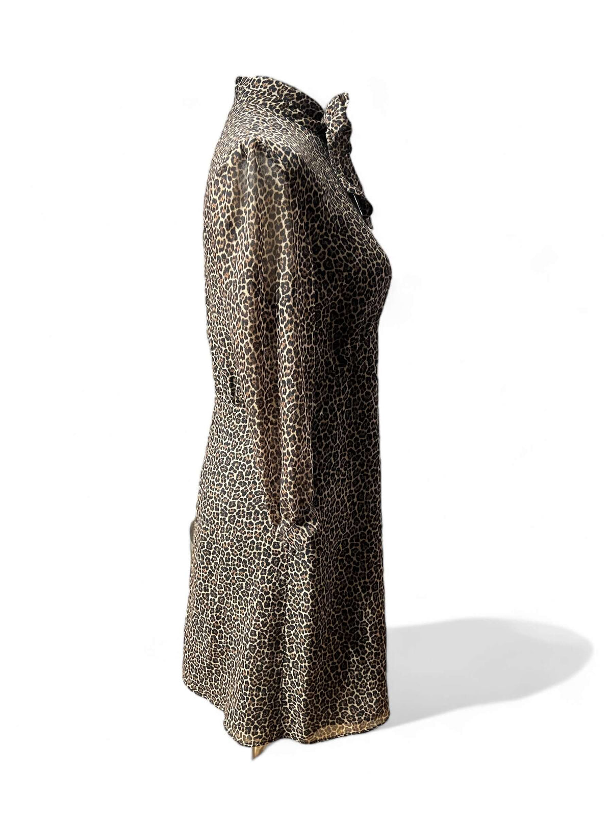 Saint Laurent - Leopard-print dress size S