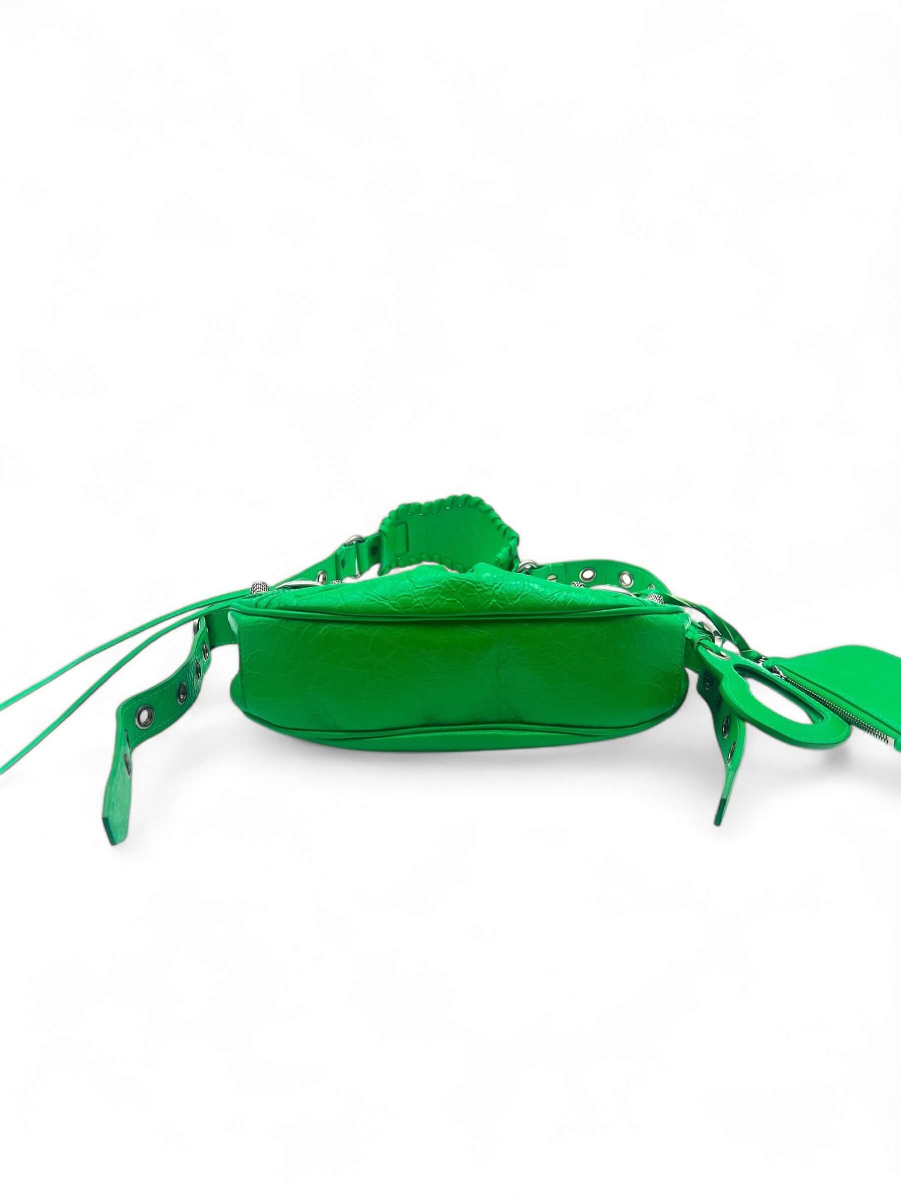 Balenciaga - Sac Cagole vert XS