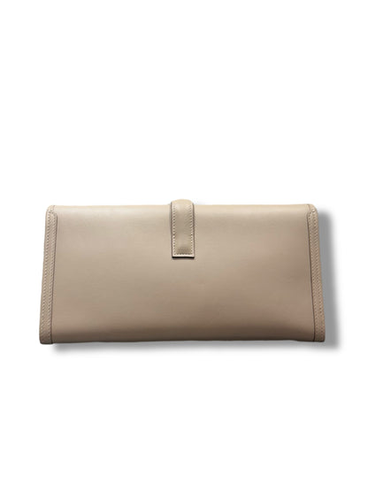 Hermès - Pochette Jige Élan 29 beige