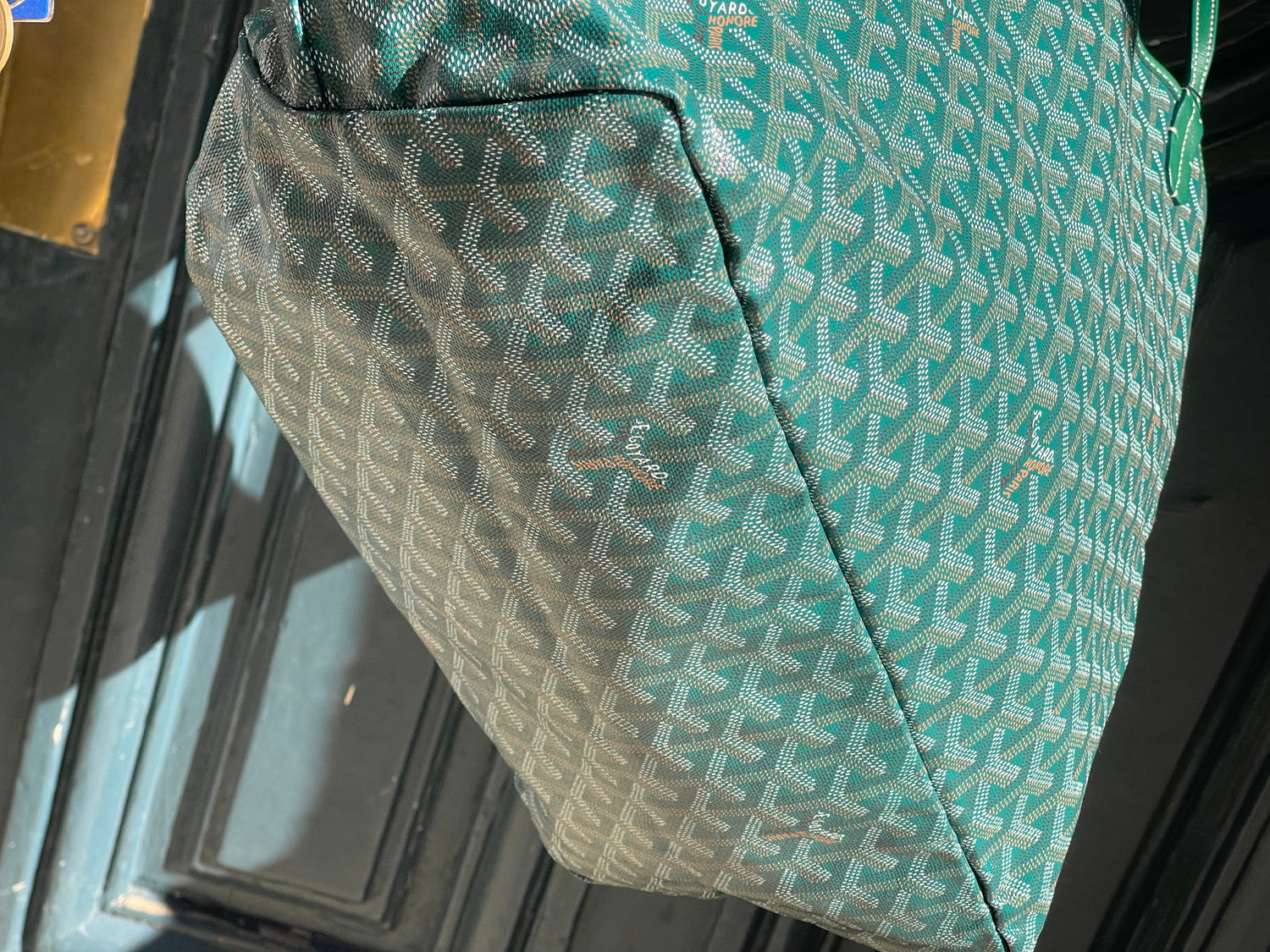 Goyard - Einkaufstasche Saint Louis grün GM