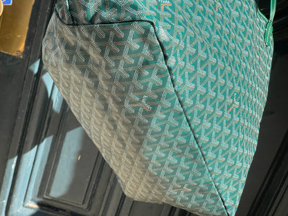 Goyard - Einkaufstasche Saint Louis grün GM