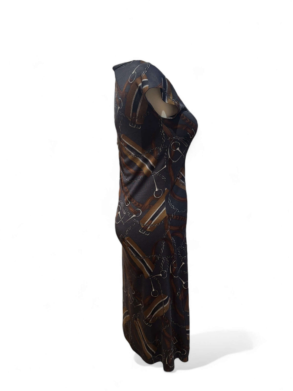 Ralph Lauren - Kleid mit Reitmotiven TXS