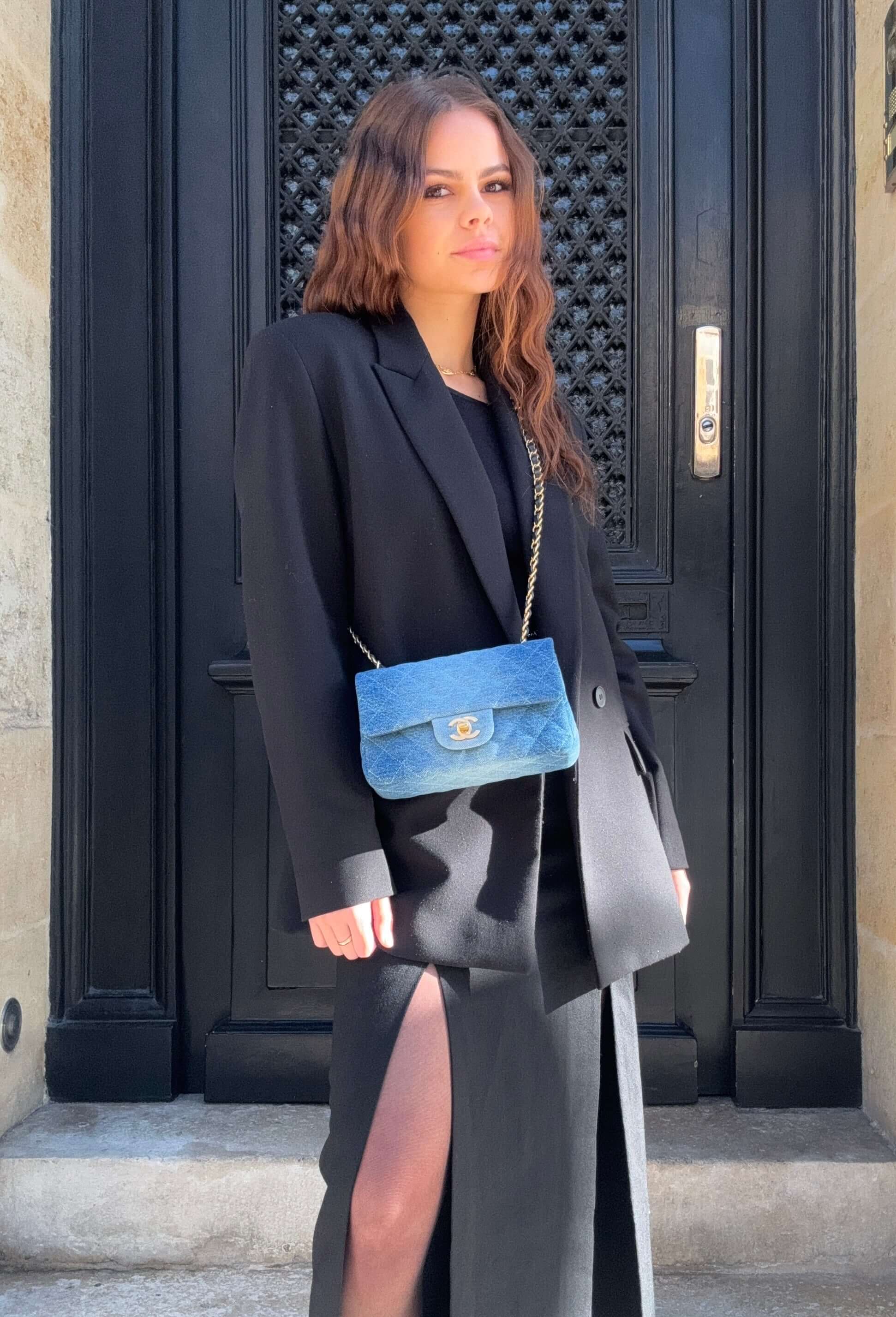 Chanel sac upcharged jean