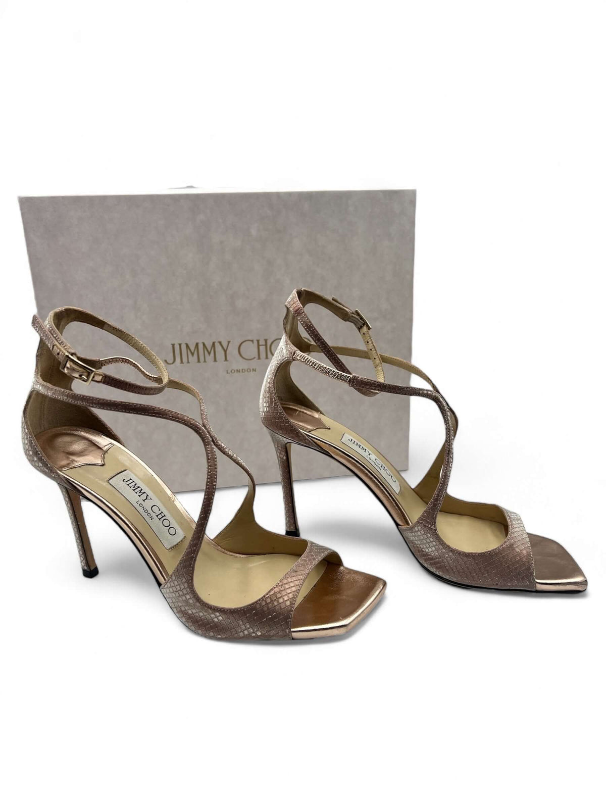 Jimmy Choo - Pumps Schuppenmuster Gr. 37,5