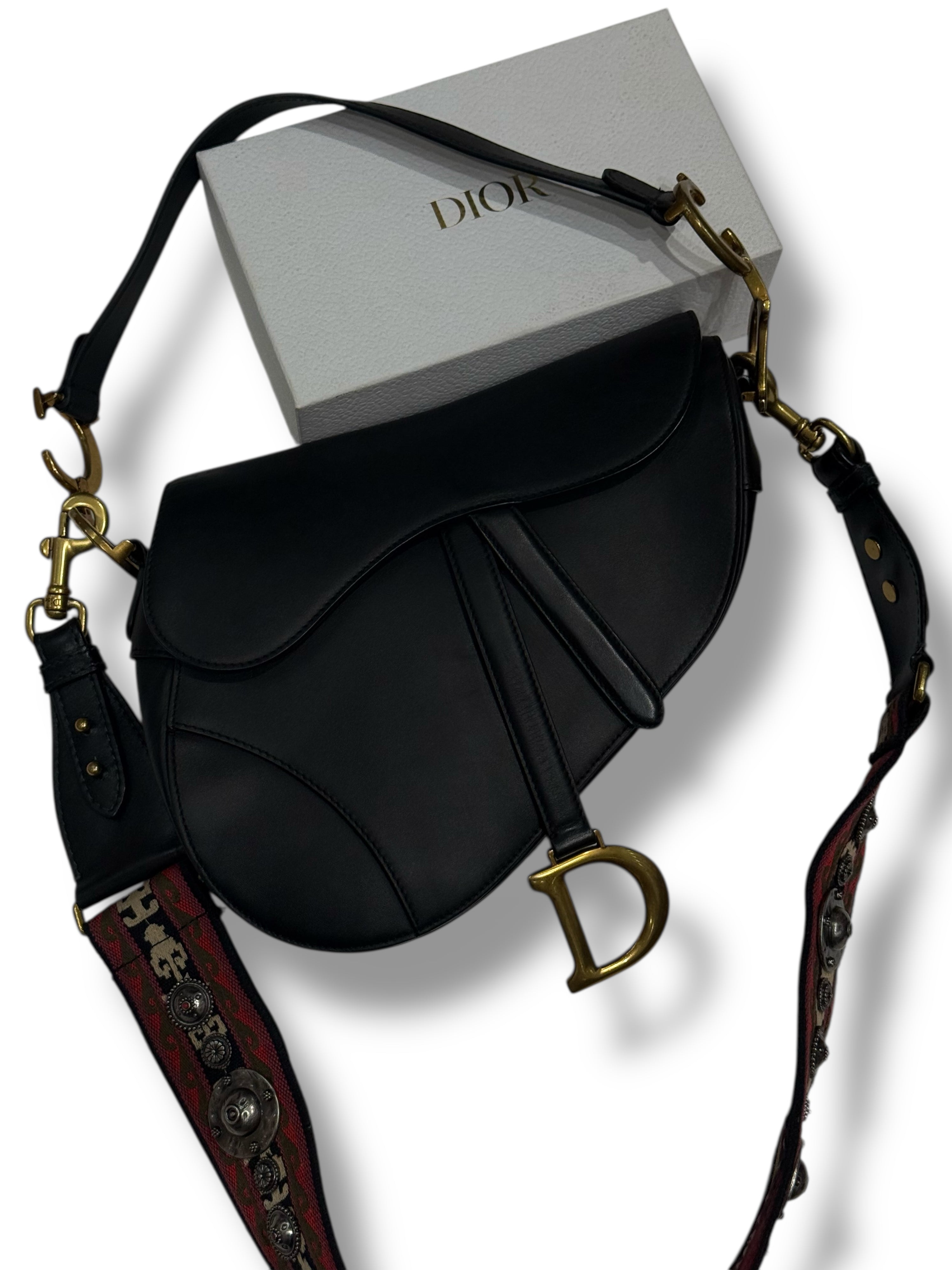 Dior - Großer Satteltaschen-Schulterbeutel