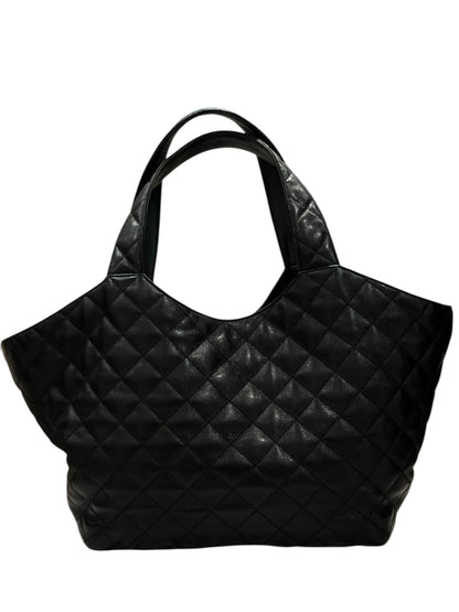 Saint Laurent Sac Icare Médium Cuir Nappa Noir | Les Folies d’Eugénie