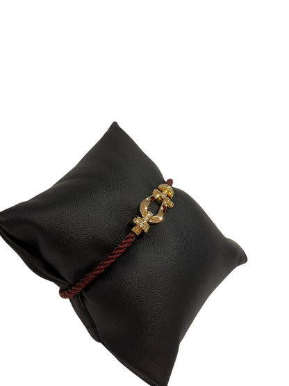 Fred Bracelet Force 10 Moyen Modèle or Rose | Les Folies d&