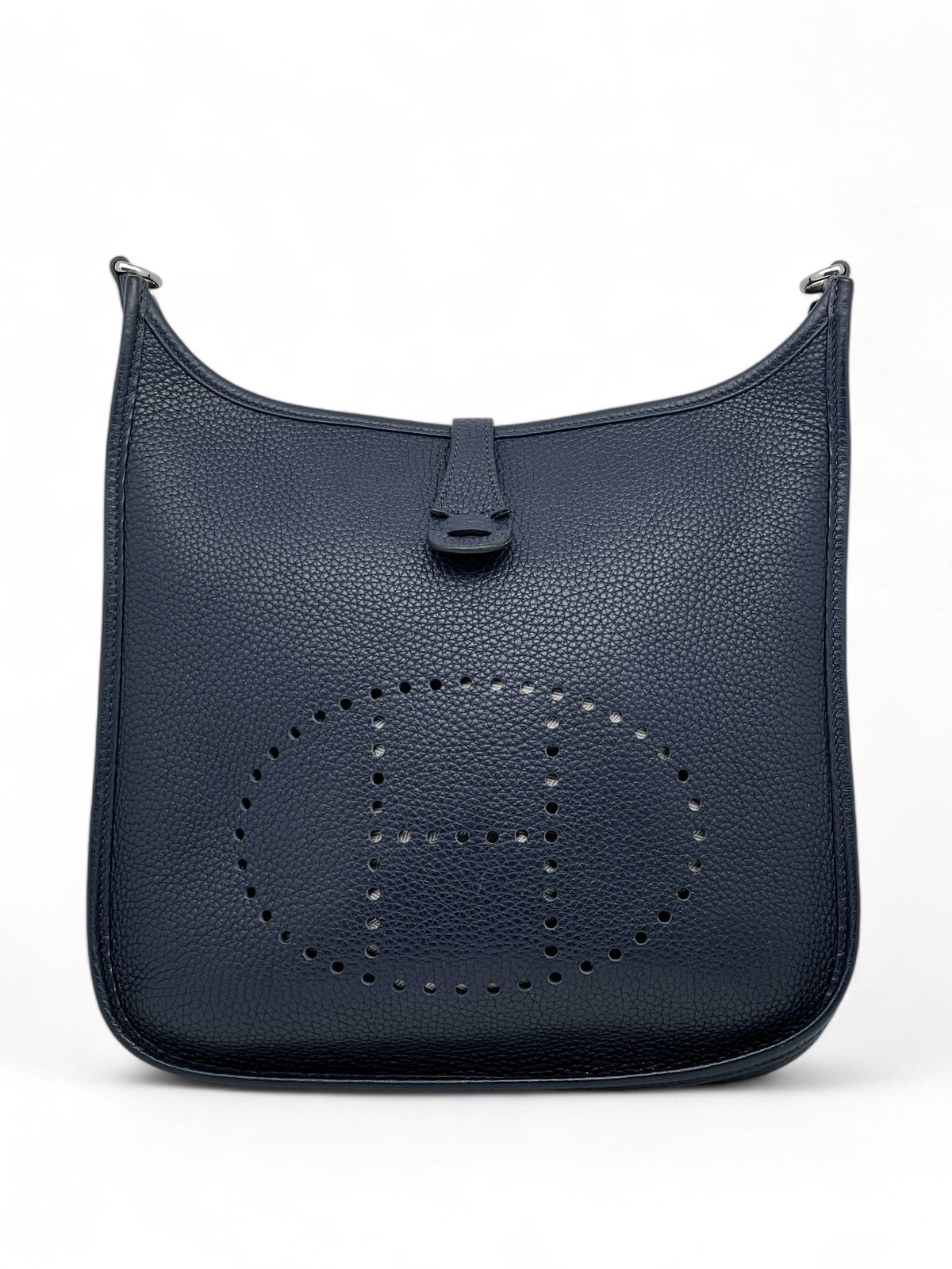 Hermès - Borsa Evelyne III blu notte