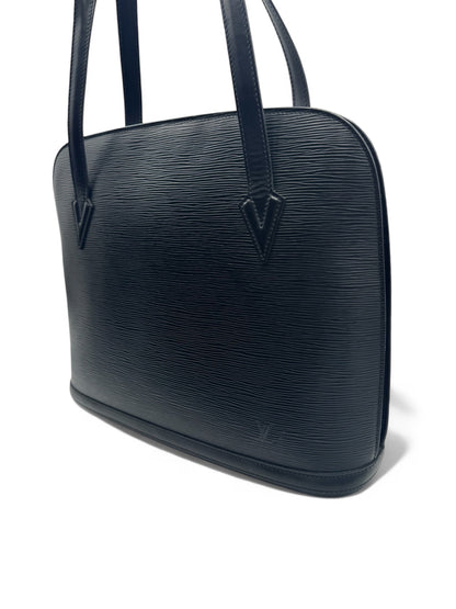 Louis Vuitton - Sac Lussac cuir épi noir