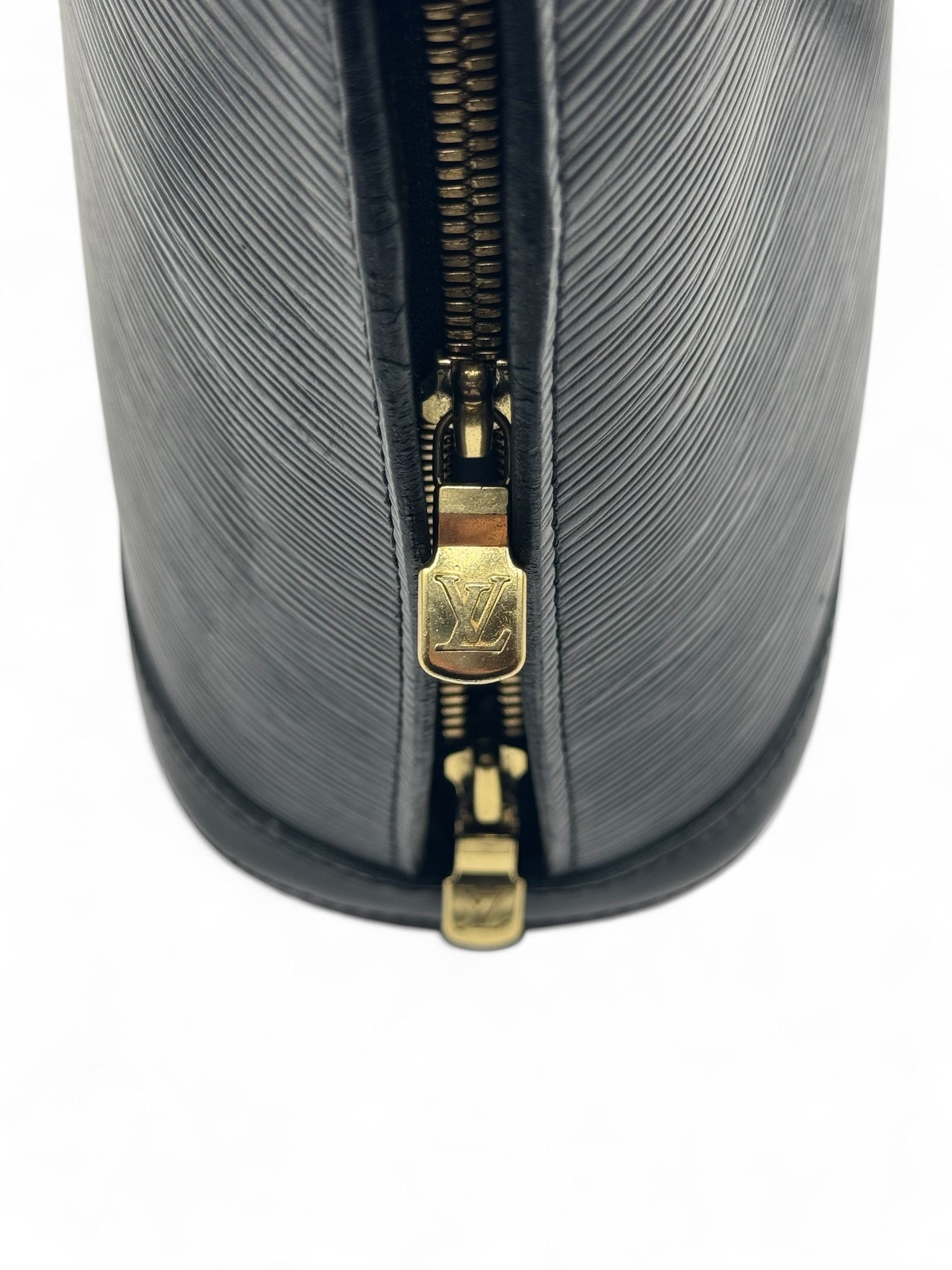 Louis Vuitton - Sac Lussac cuir épi noir