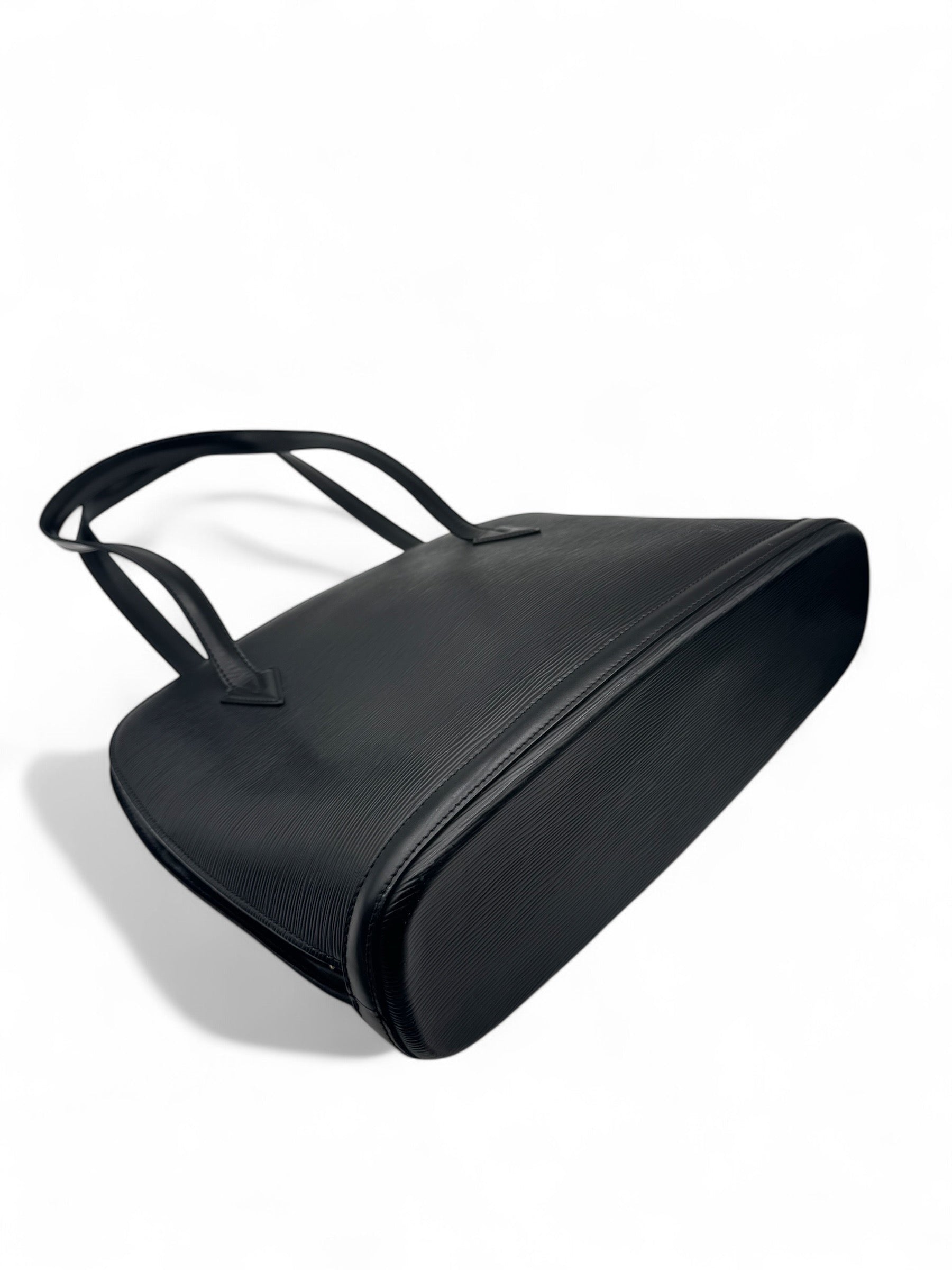 Louis Vuitton - Sac Lussac cuir épi noir
