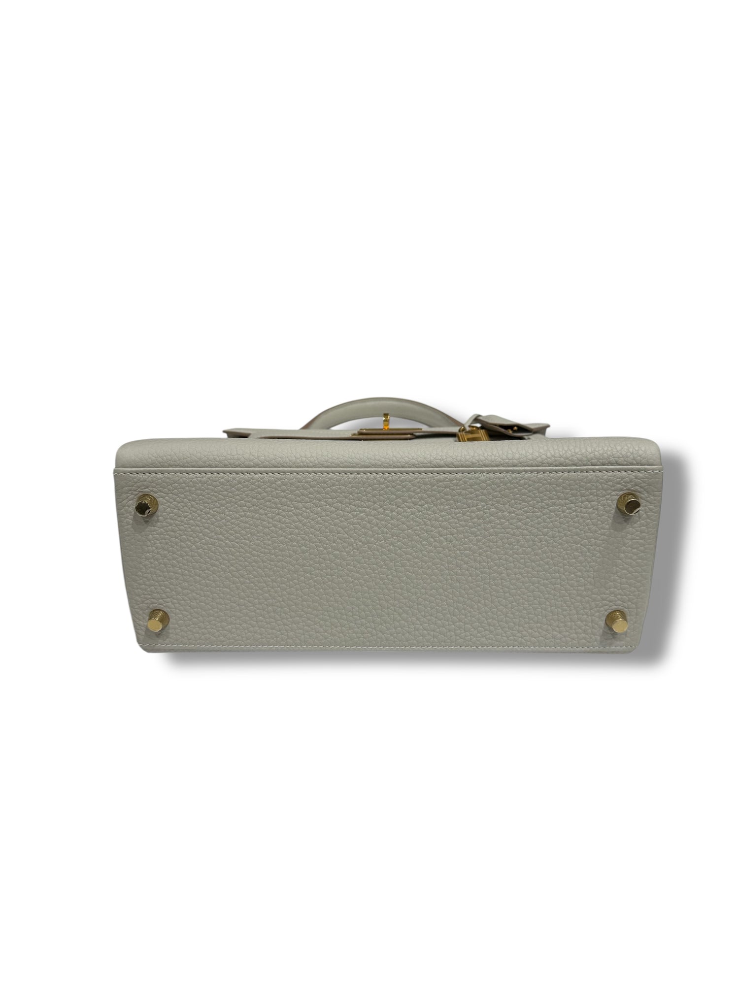 Hermès - Sac Kelly 28 Gris perle GHW