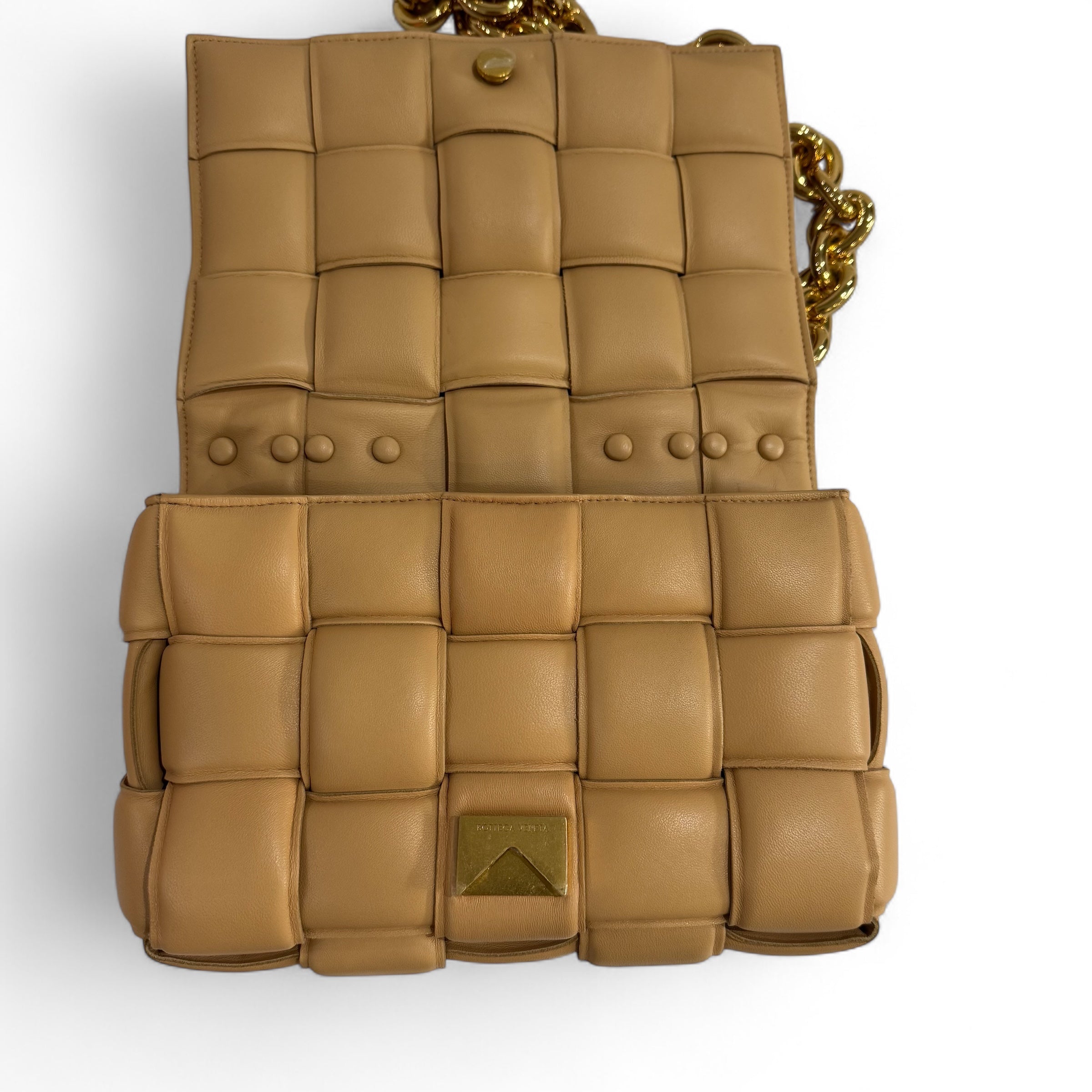 Bottega Veneta - Kassetten-Tasche mit Kette