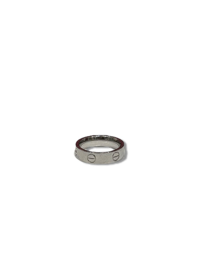Cartier - Bague Love Classique Or gris t.51