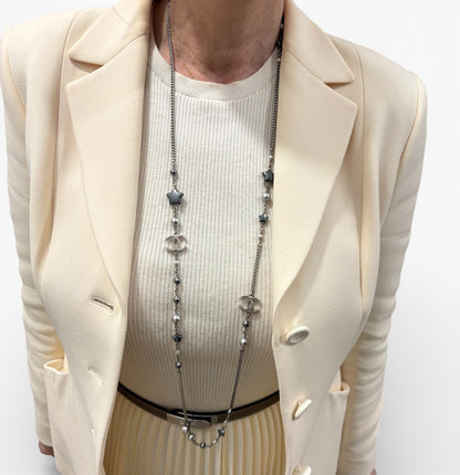 Chanel - Sautoir en perle avec étoile