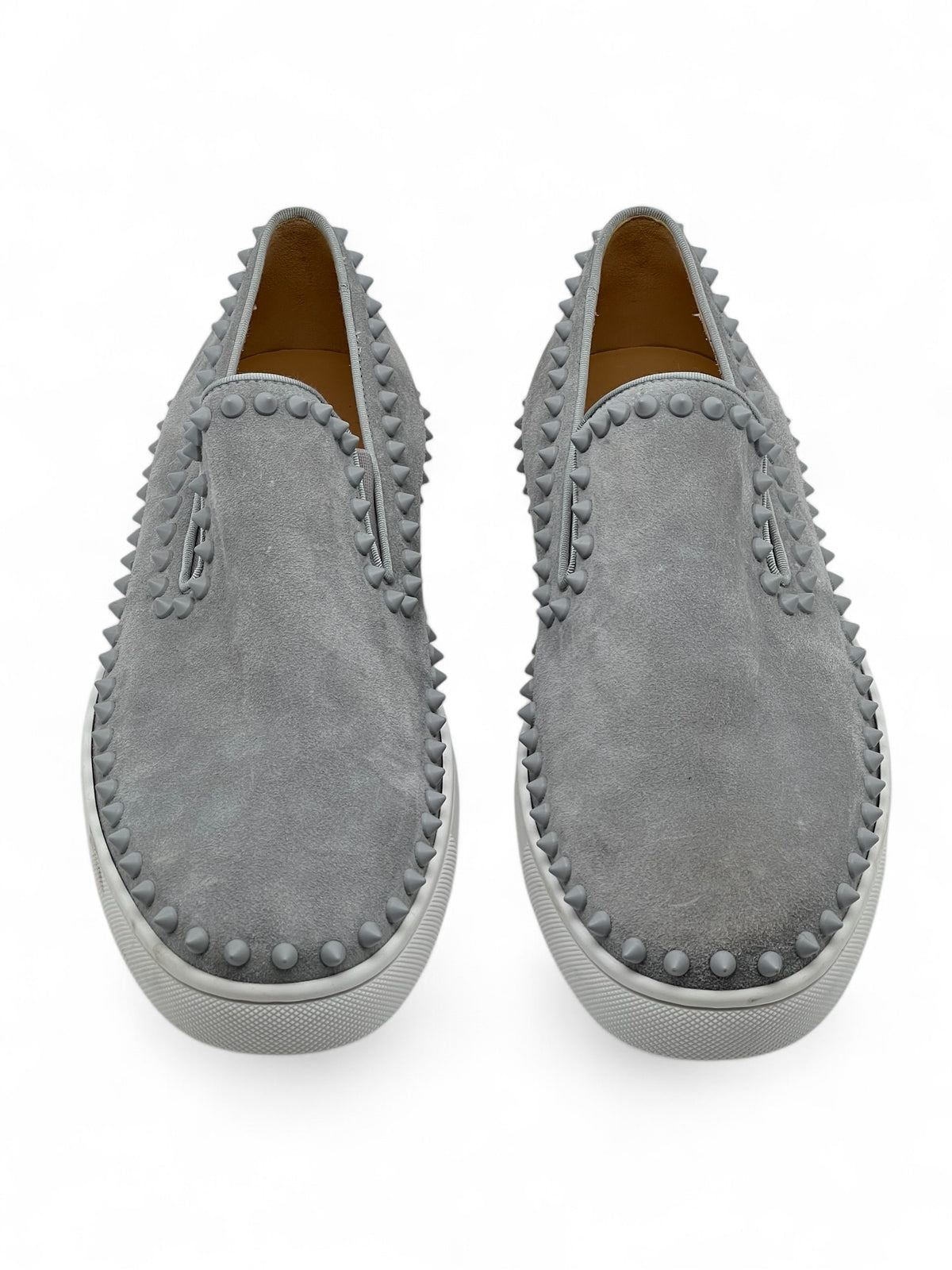 Christian Louboutin - Scarpe mocassini in camoscio T41,5
