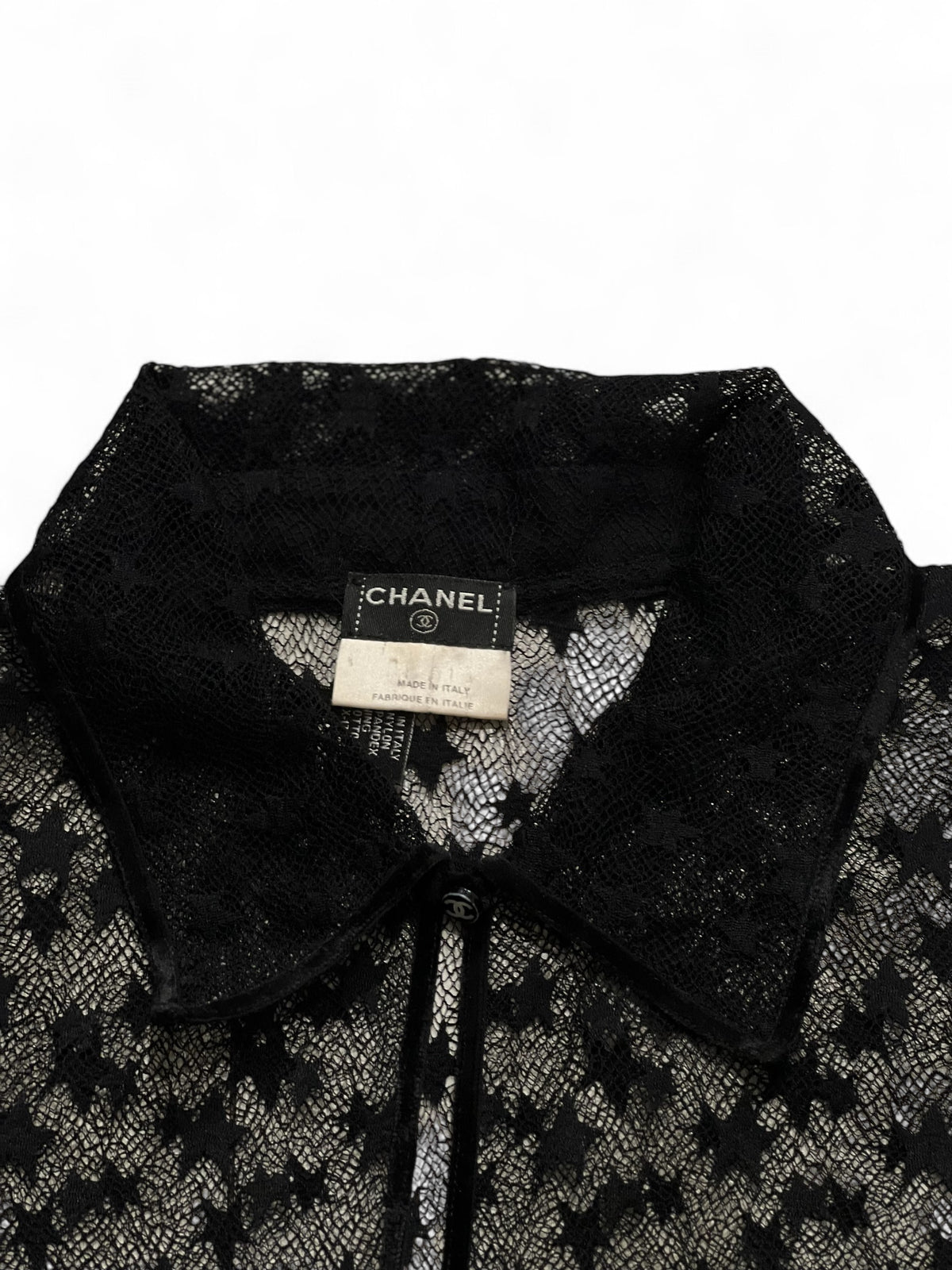 Chanel - Lace T-shirt, size 36