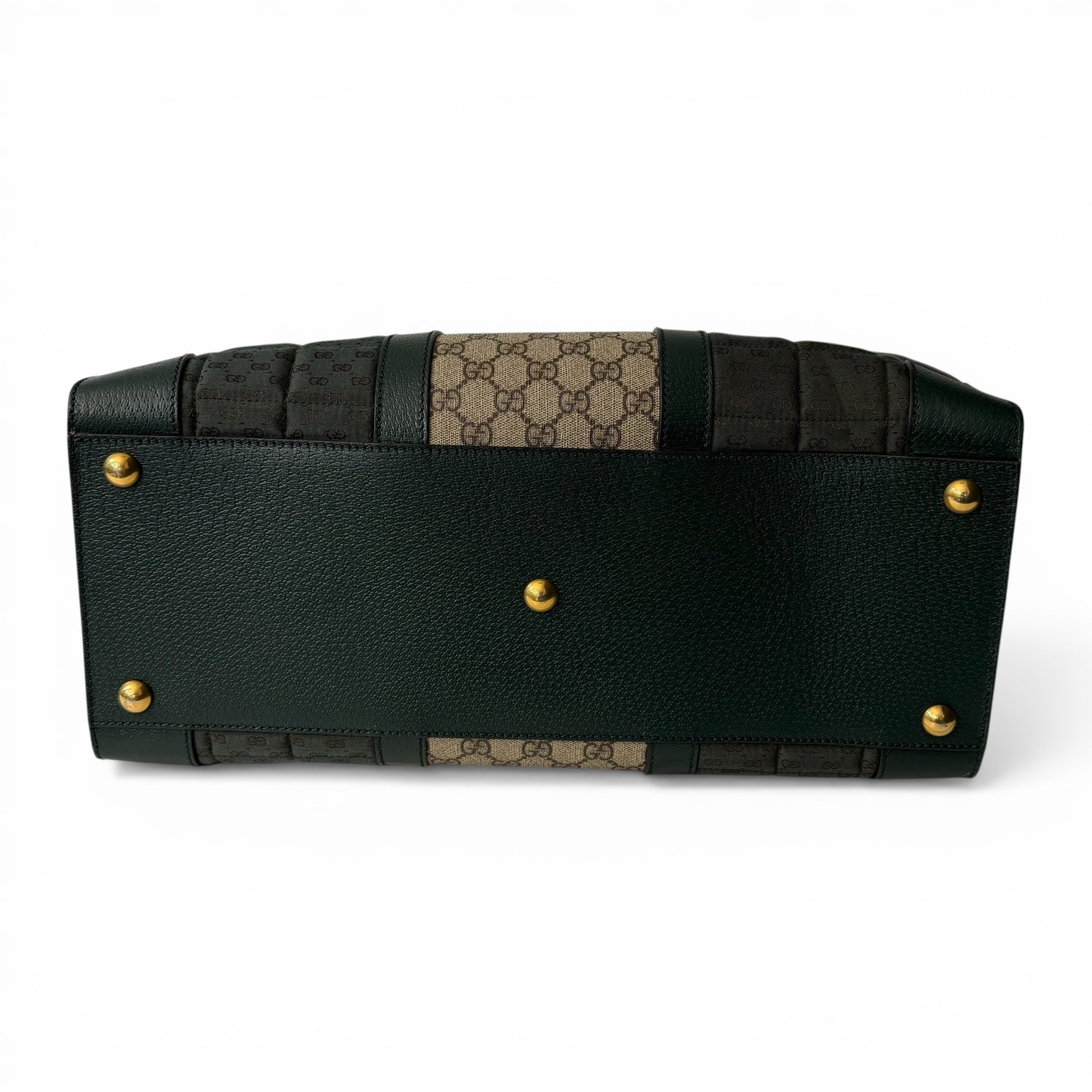 Gucci Sac Cabas Vert et Toile GG | Les Folies d’Eugénie