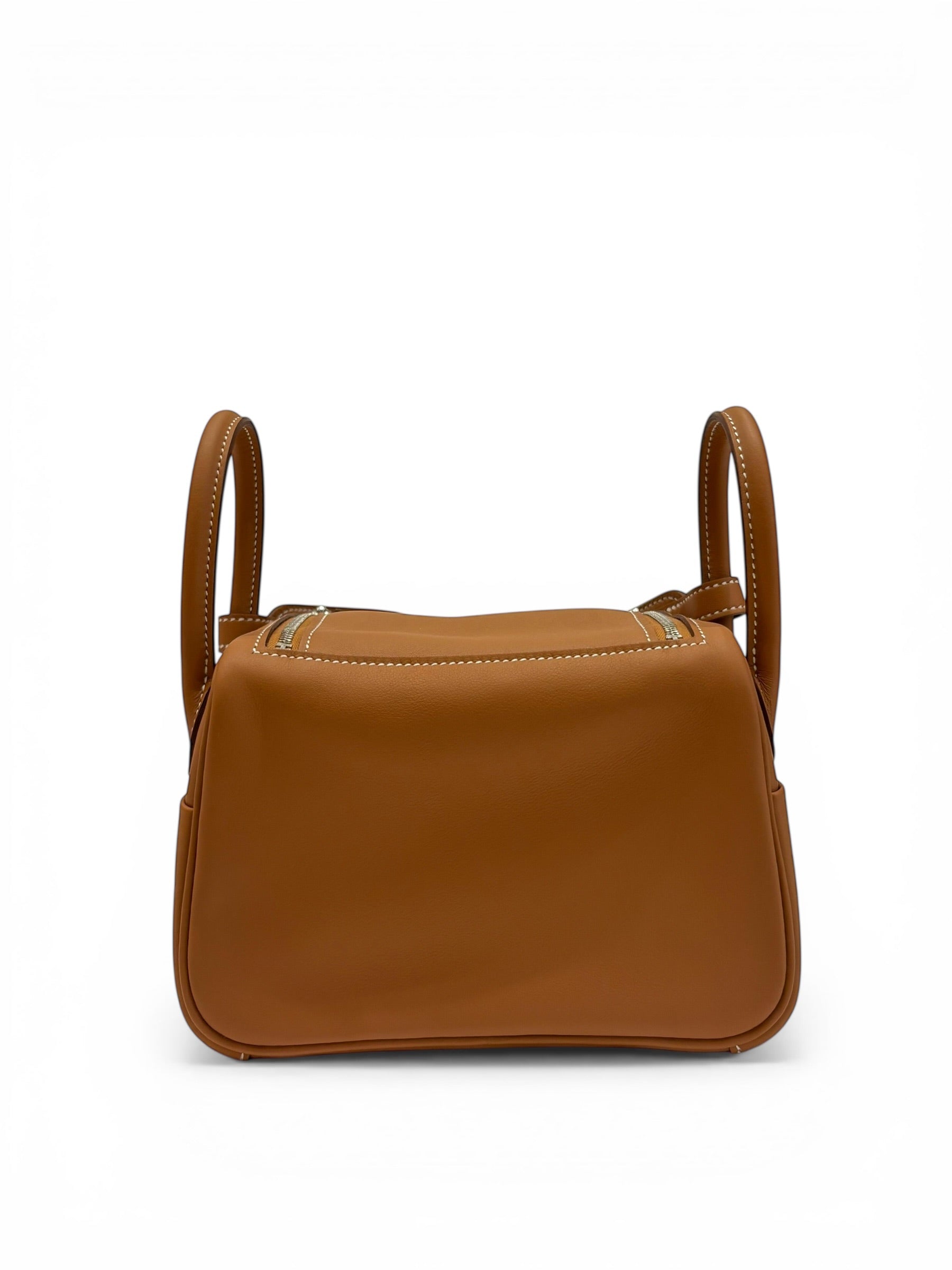 Hermès Mini Lindy Cuir Box Gold | Les Folies d’Eugénie