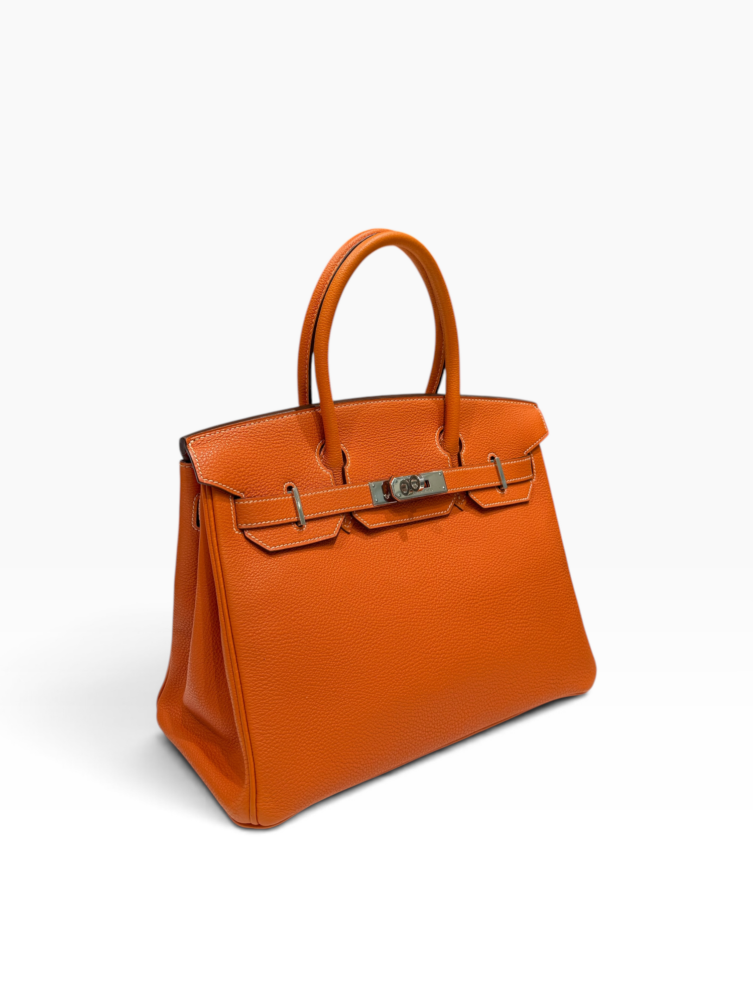 Hermès - Sac Birkin 30 Orange Togo