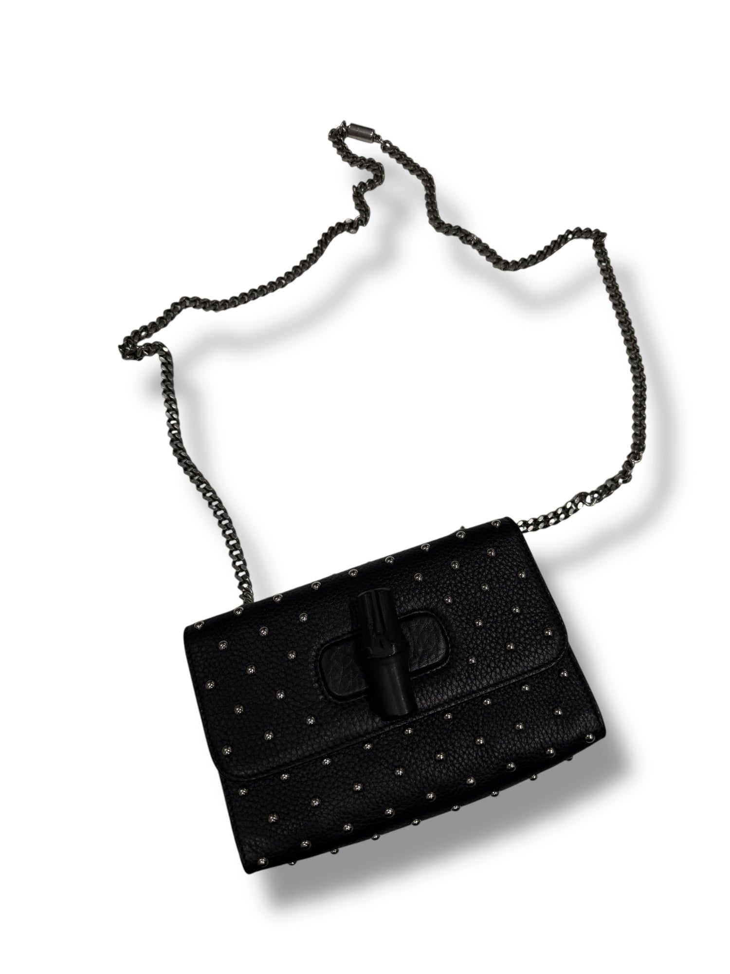 Sac Gucci Miss Bambou Stud Noir | Les Folies d’Eugénie