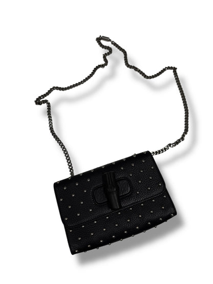 Sac Gucci Miss Bambou Stud Noir | Les Folies d’Eugénie