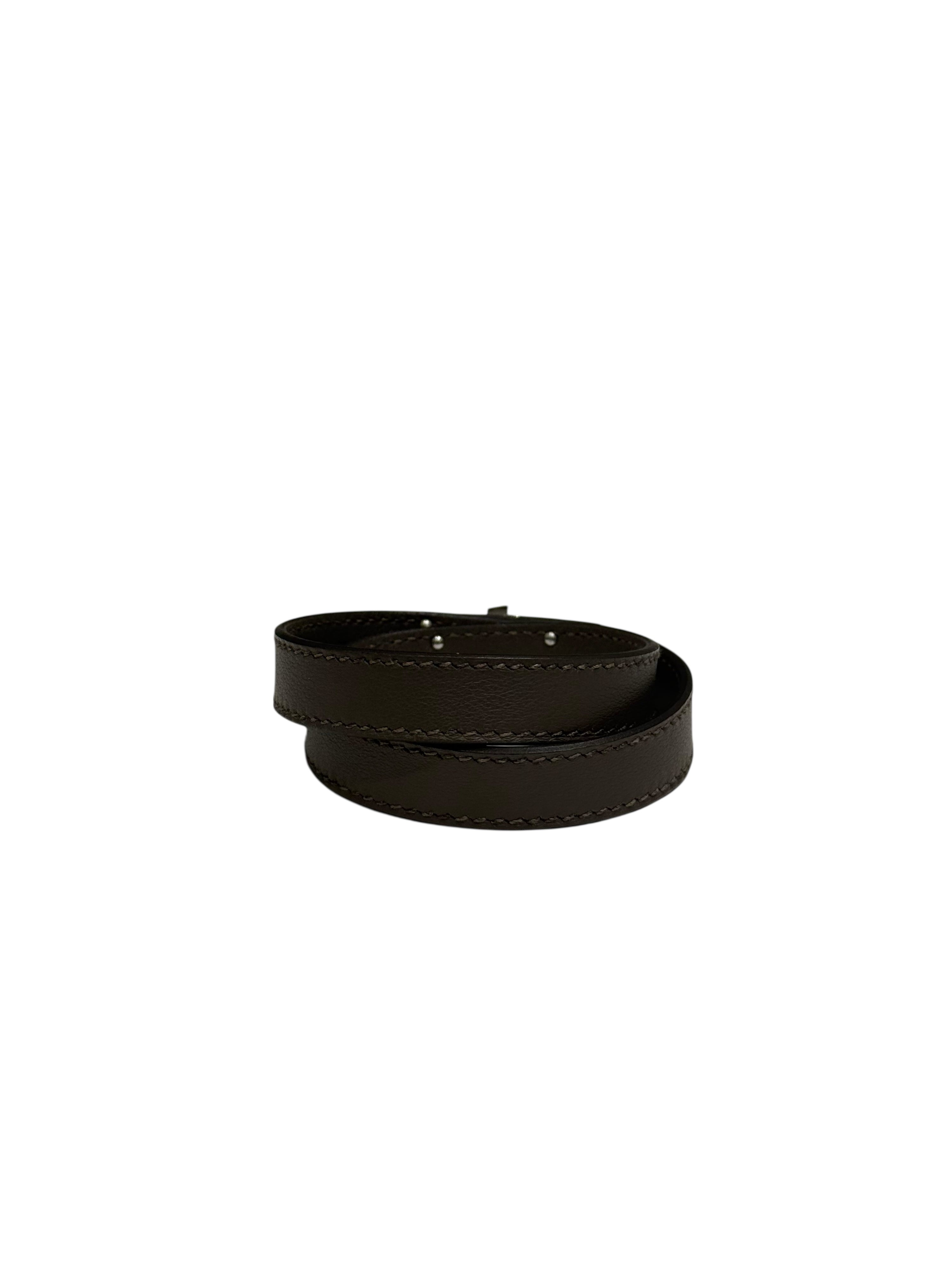 Hermès - Bracelet Kelly Double Tour T4 | Les Folies d’Eugénie