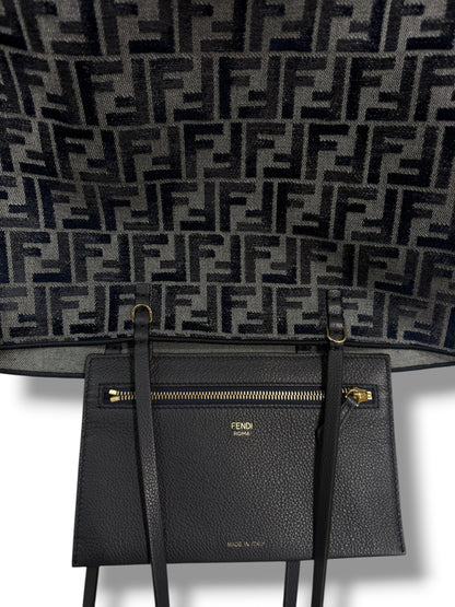 FENDI - Sac Cabas en toile monogramme tissu