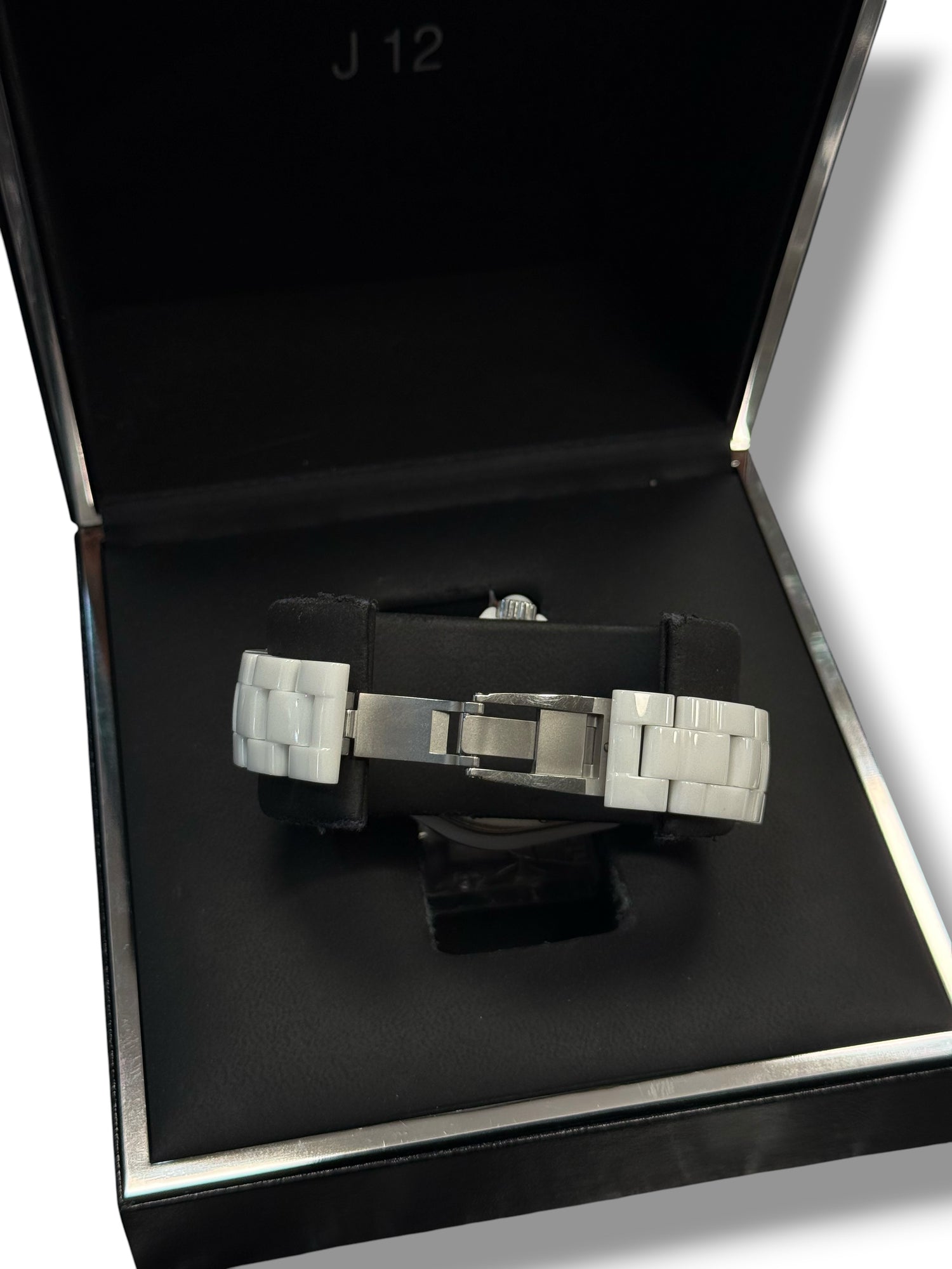 Chanel - Montre J12 Date 38mm Automatique céramique blanche