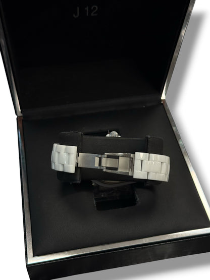Chanel - Montre J12 Date 38mm Automatique céramique blanche