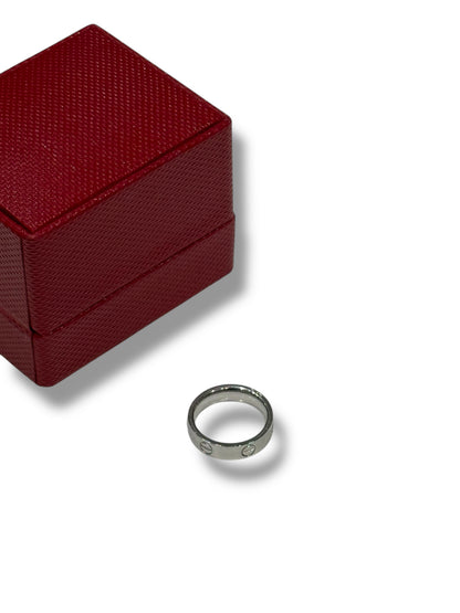 Cartier - Bague Love Classique Or gris t.51