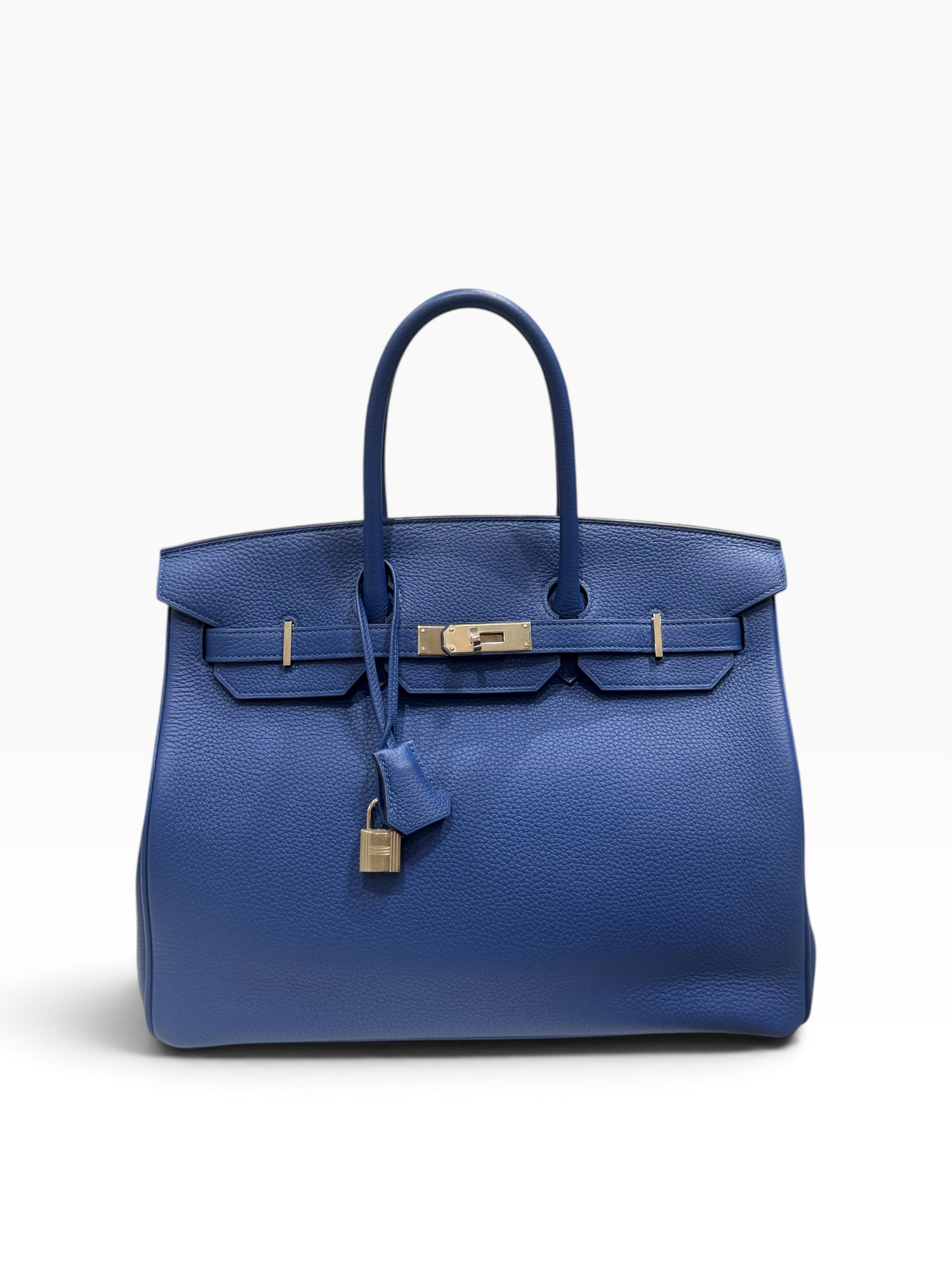 Hermès - Sac Birkin 35 Bleu France