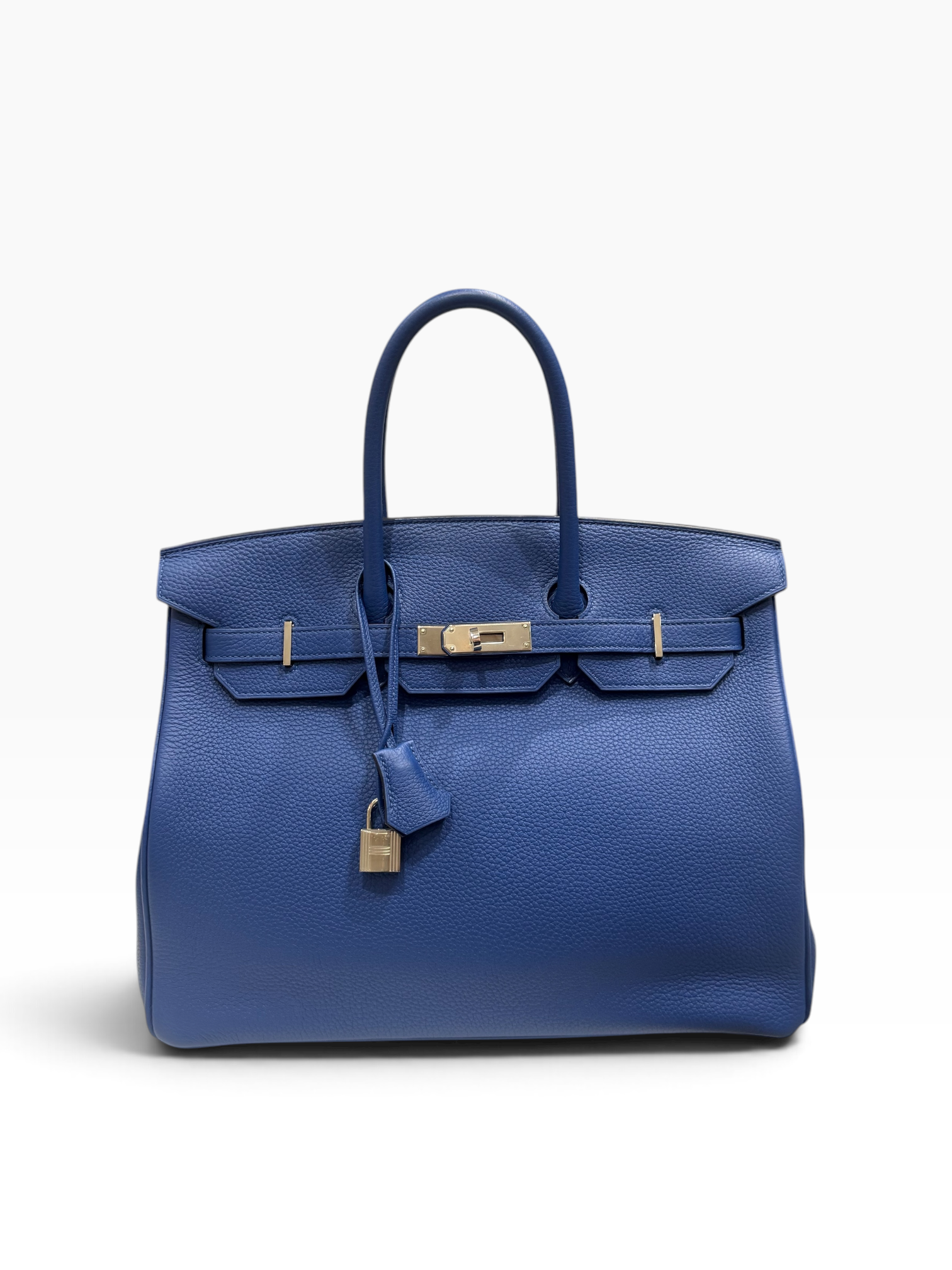 Hermès - Sac Birkin 35 Bleu France